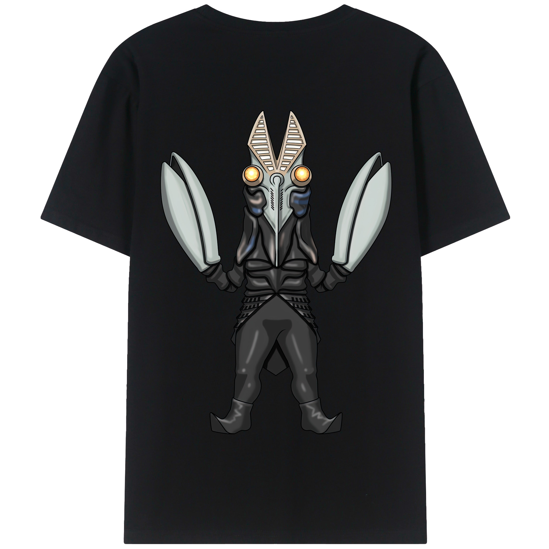 （画像用） ウルトラマン Ultraman 綿100％半袖Tシャツ（背面プリント）