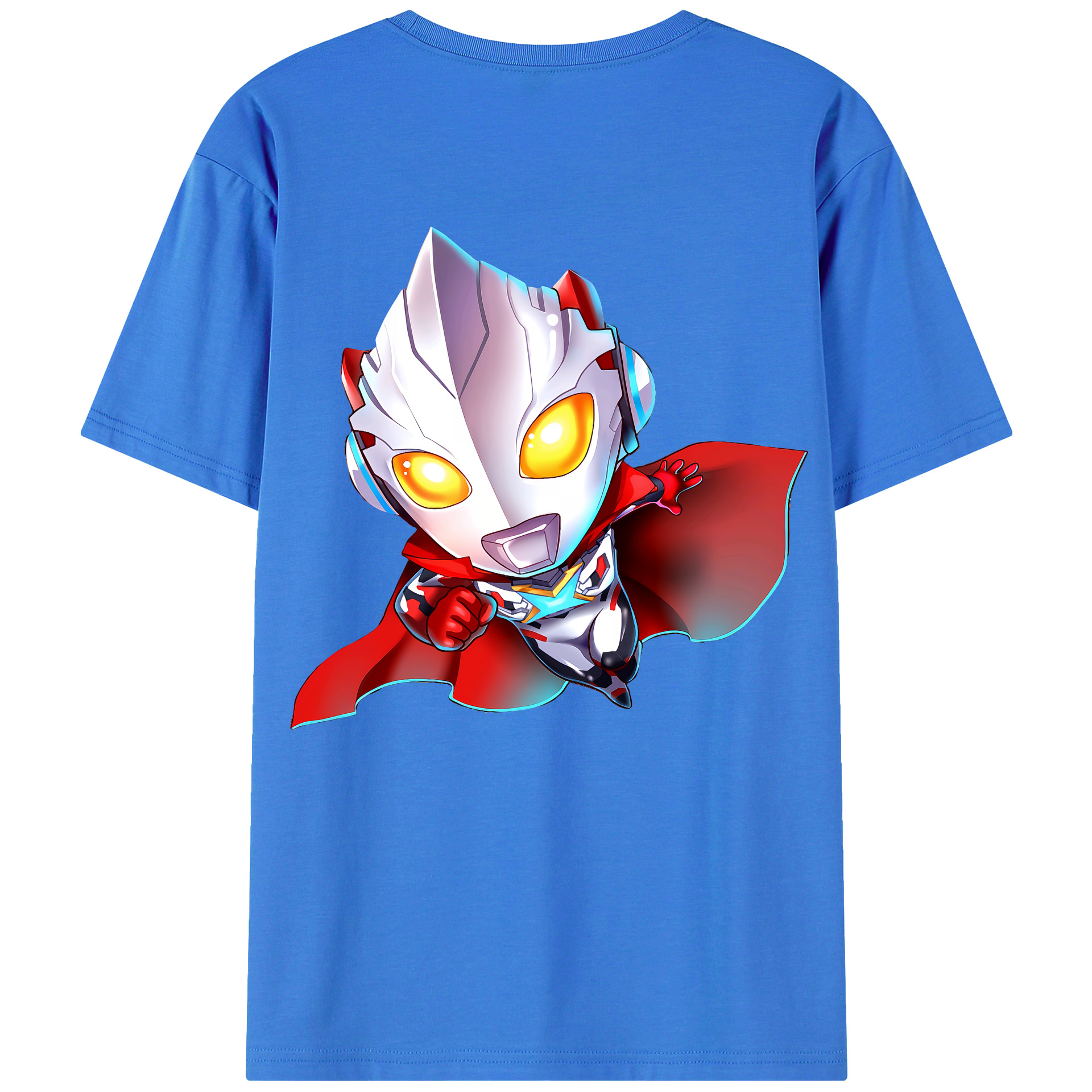 （画像用） ウルトラマン Ultraman 綿100％半袖Tシャツ（背面プリント）