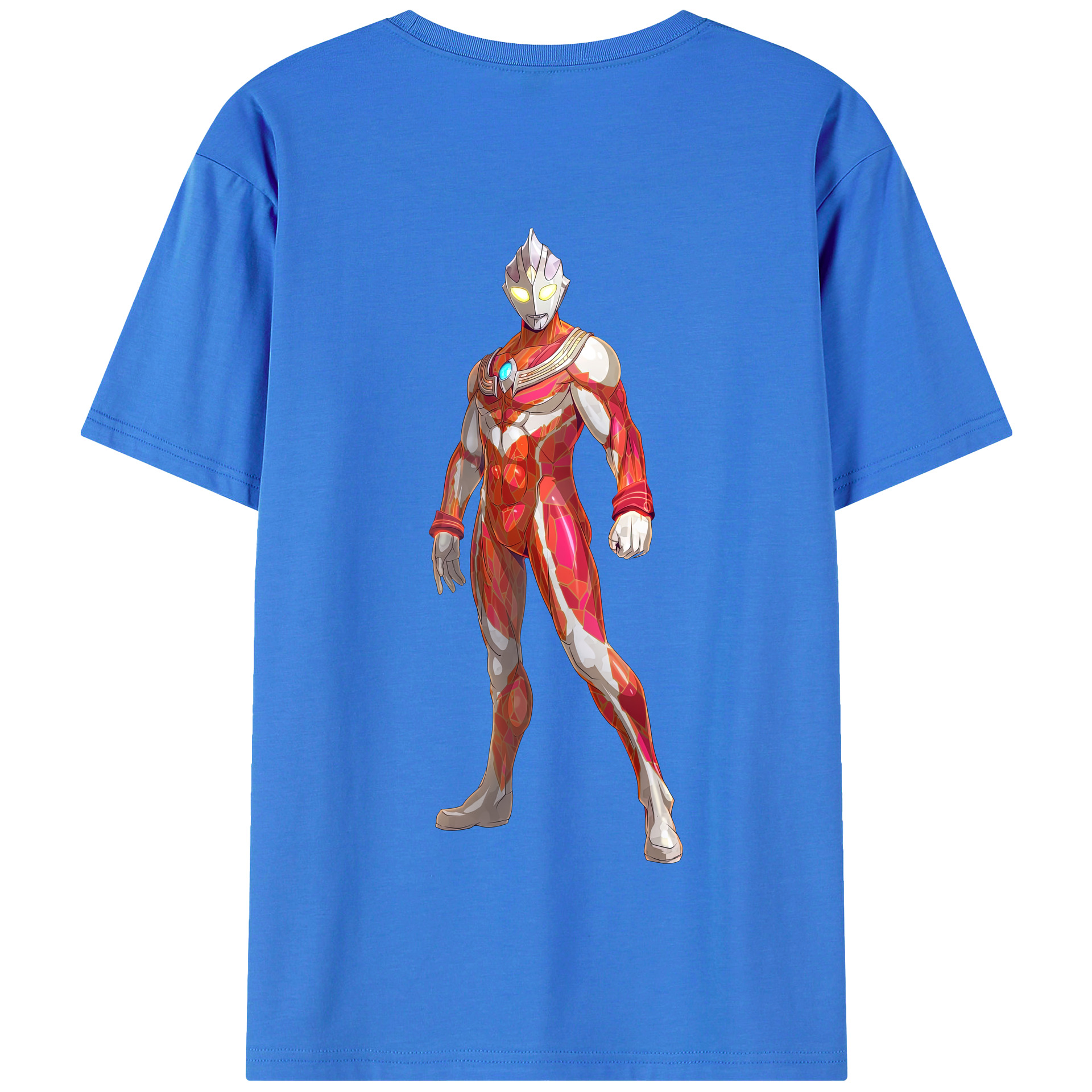 （画像用） ウルトラマン Ultraman 綿100％半袖Tシャツ（背面プリント）