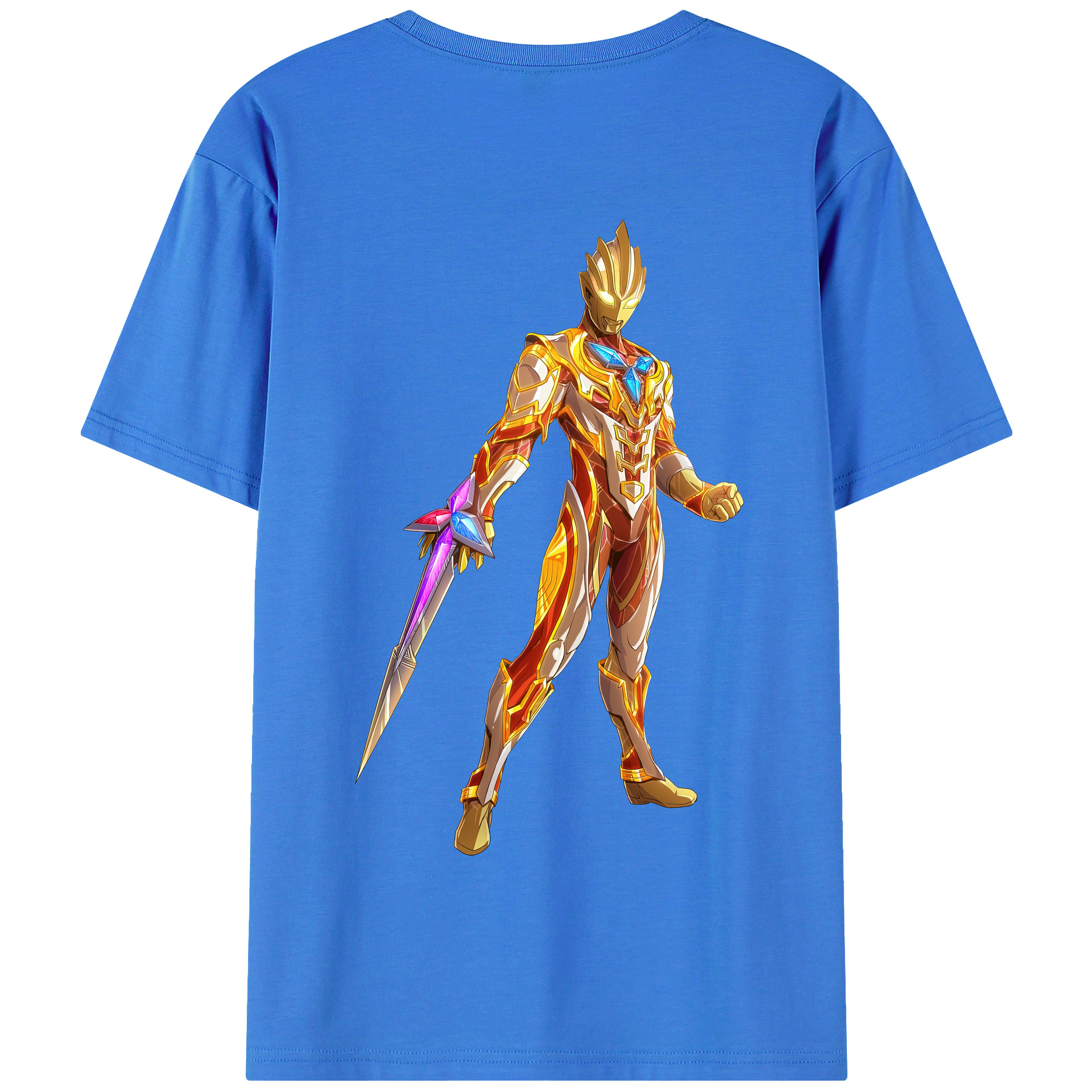 （画像用） ウルトラマン Ultraman 綿100％半袖Tシャツ（背面プリント）