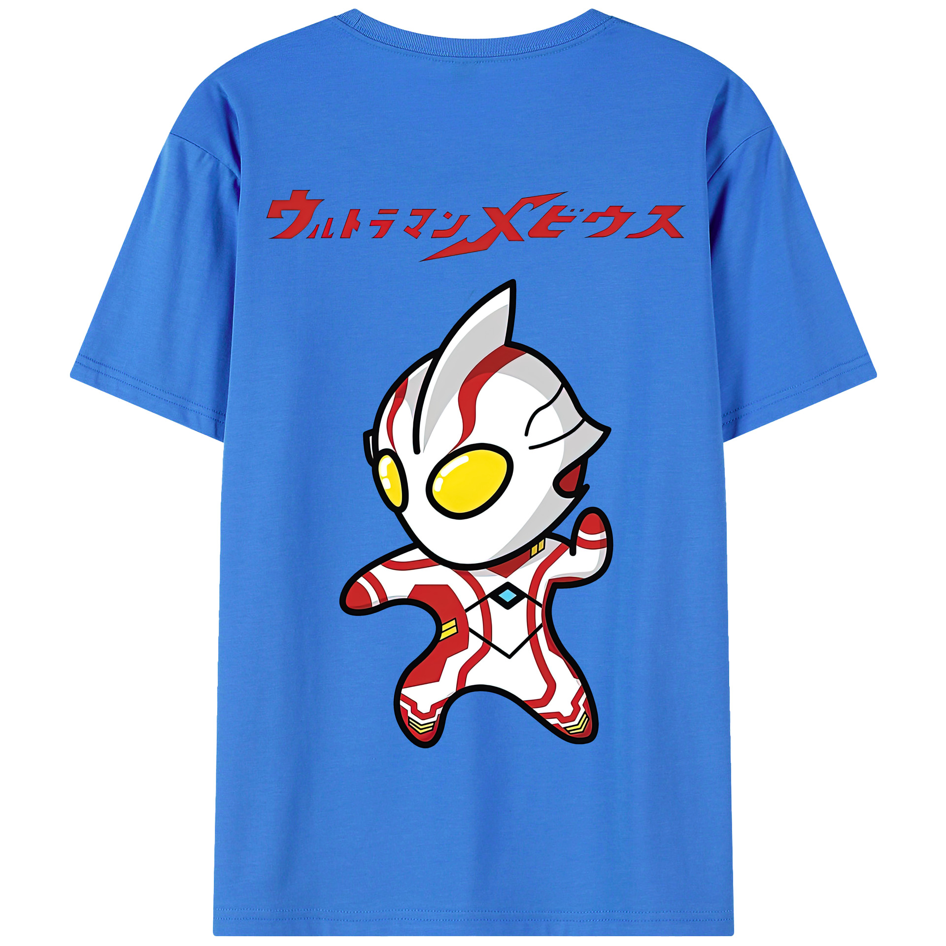 （画像用） ウルトラマン Ultraman 綿100％半袖Tシャツ（背面プリント）