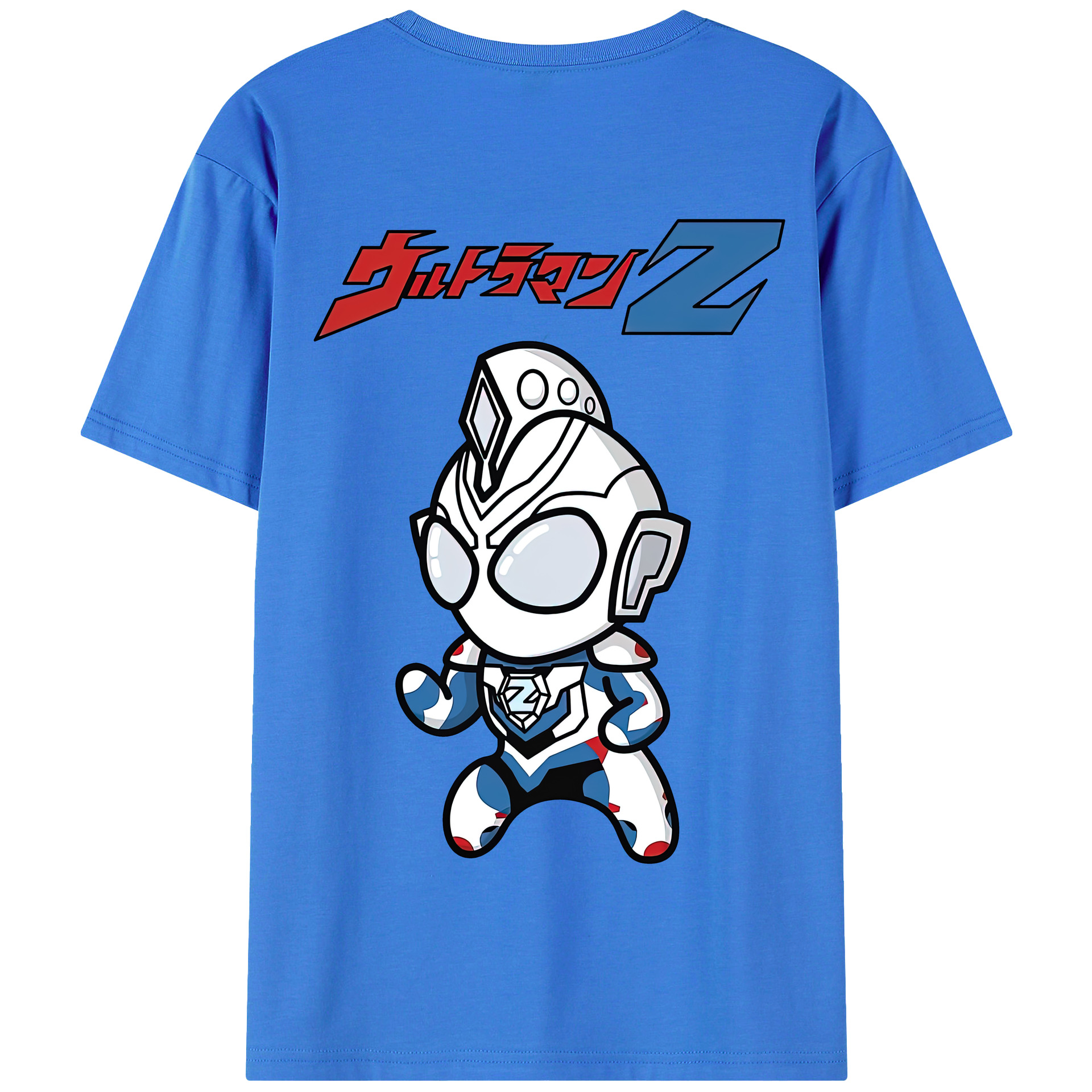 （画像用） ウルトラマン Ultraman 綿100％半袖Tシャツ（背面プリント）