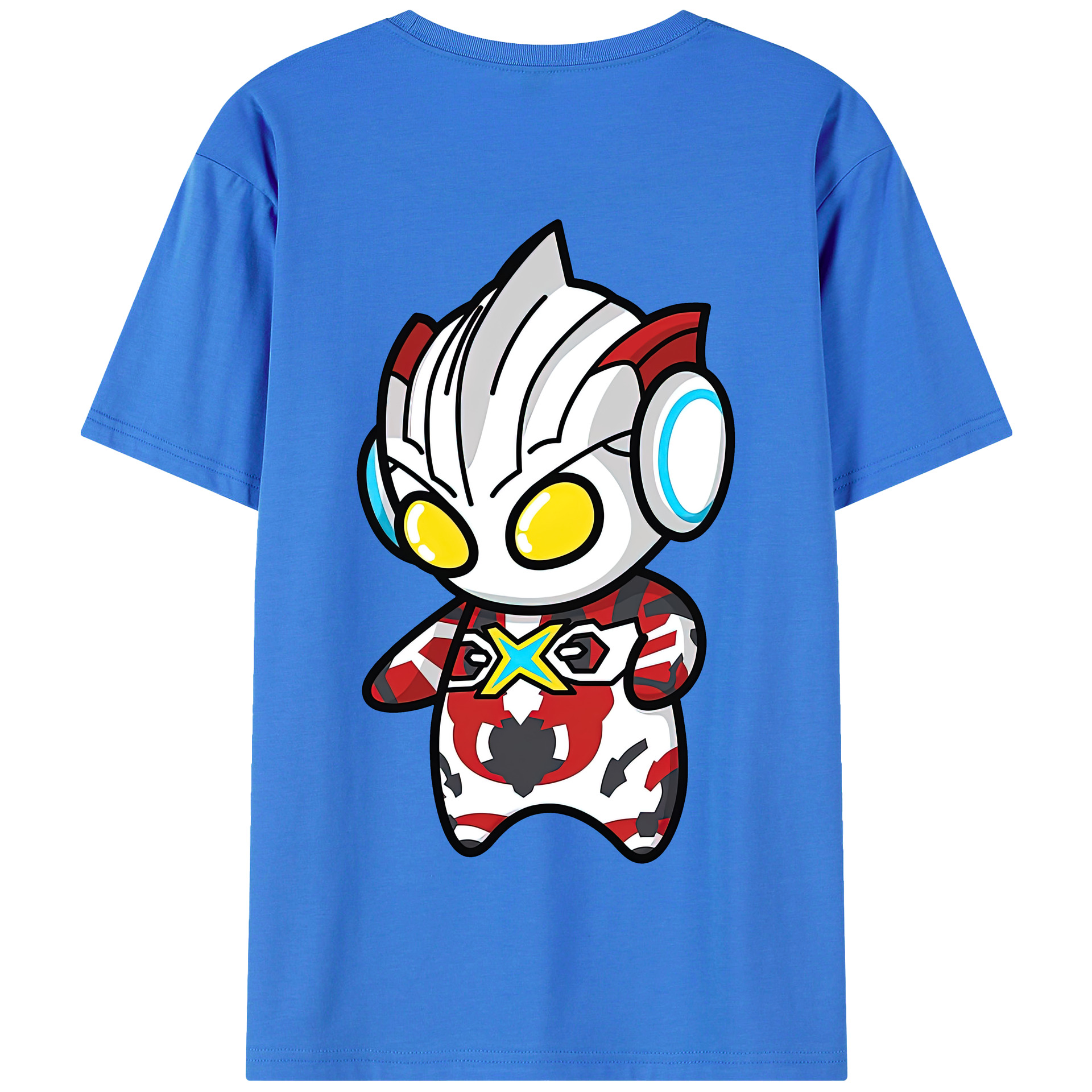 （画像用） ウルトラマン Ultraman 綿100％半袖Tシャツ（背面プリント）