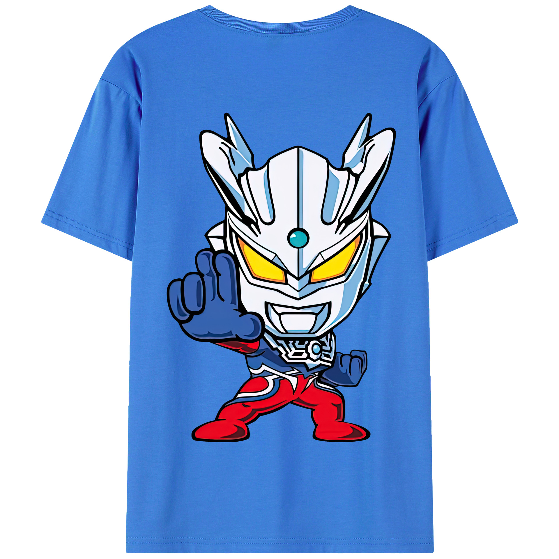 （画像用） ウルトラマン Ultraman 綿100％半袖Tシャツ（背面プリント）