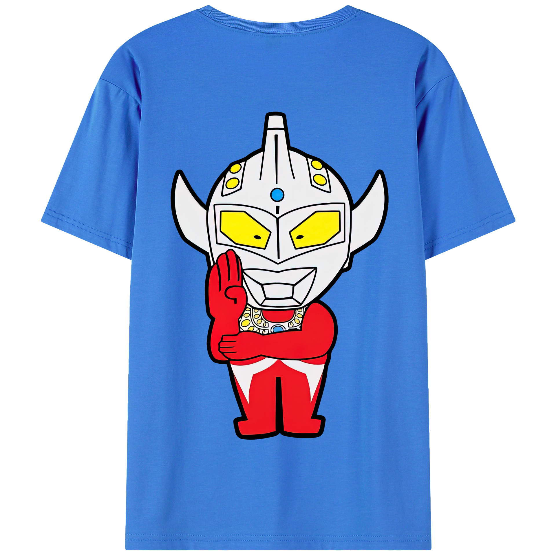 （画像用） ウルトラマン Ultraman 綿100％半袖Tシャツ（背面プリント）