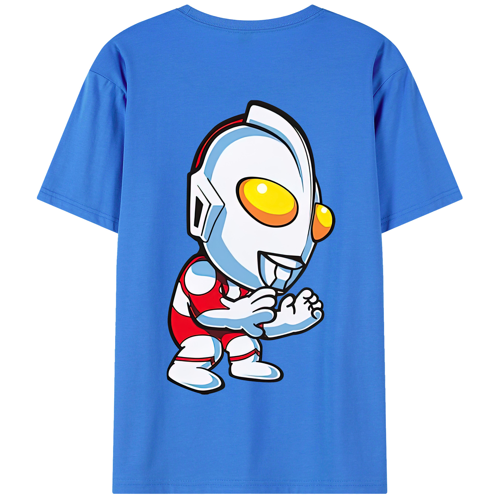 （画像用） ウルトラマン Ultraman 綿100％半袖Tシャツ（背面プリント）