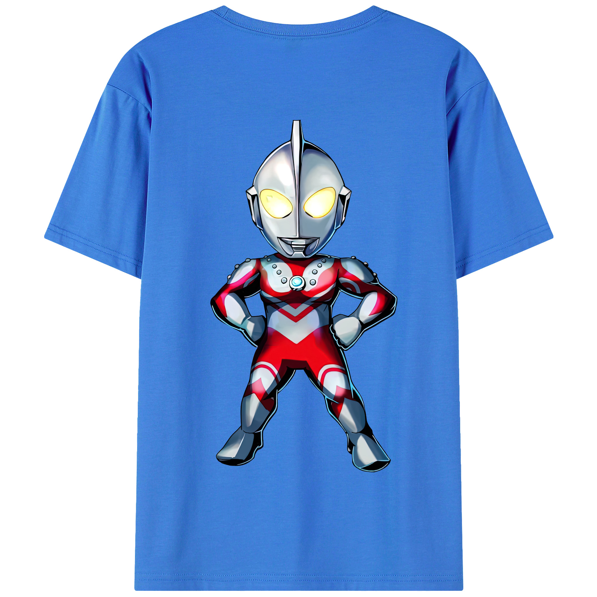 （画像用） ウルトラマン Ultraman 綿100％半袖Tシャツ（背面プリント）