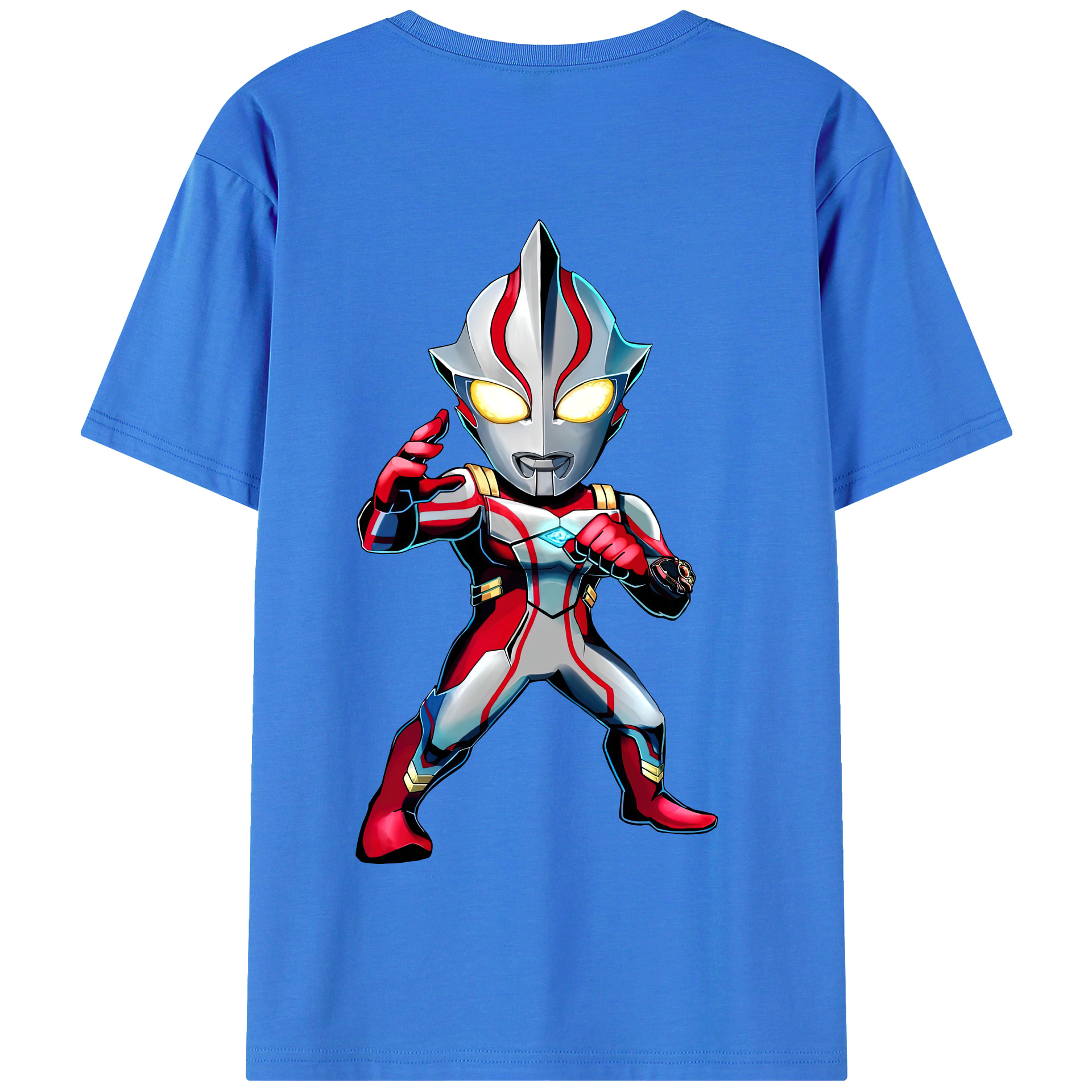 （画像用） ウルトラマン Ultraman 綿100％半袖Tシャツ（背面プリント）