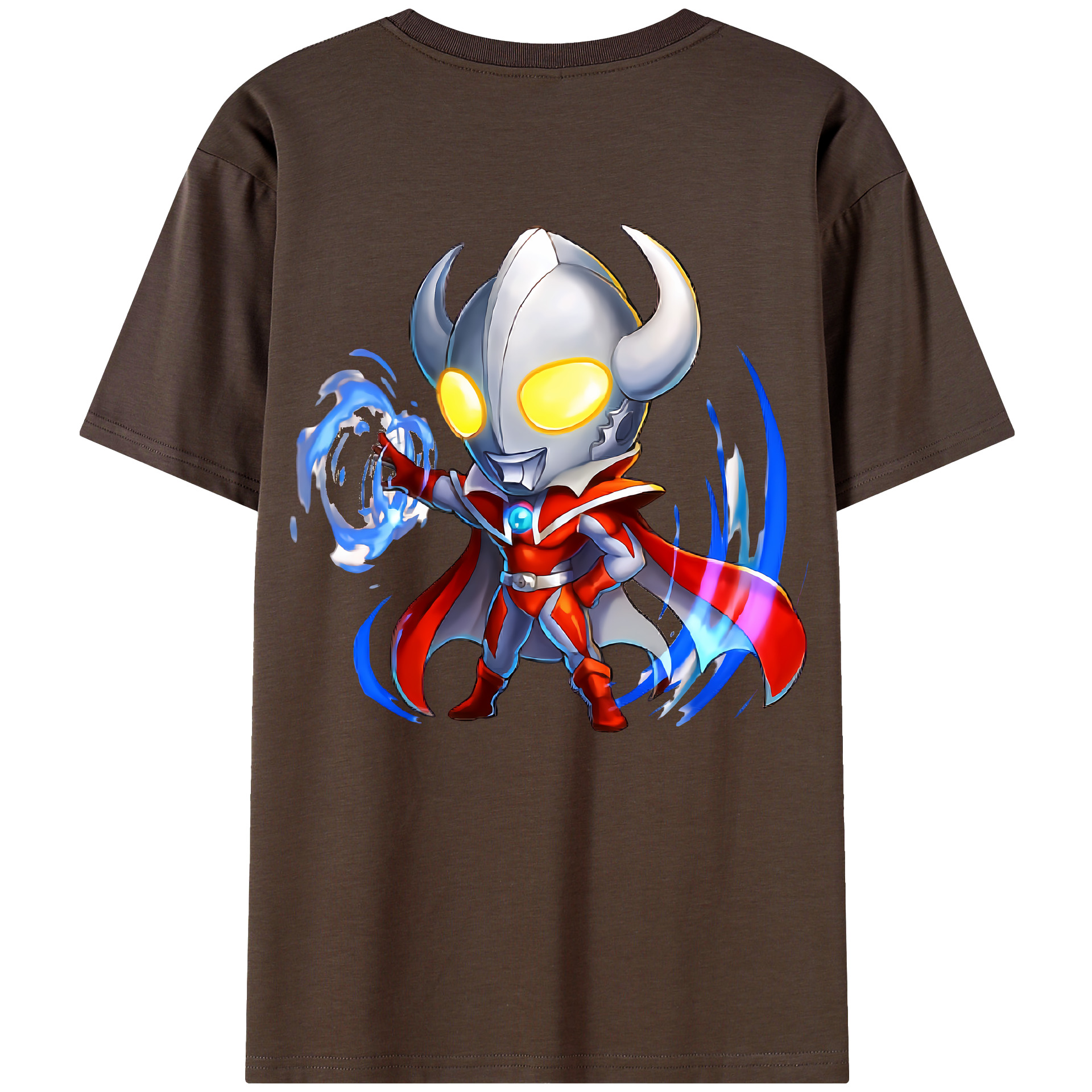 （画像用） ウルトラマン Ultraman 綿100％半袖Tシャツ（背面プリント）