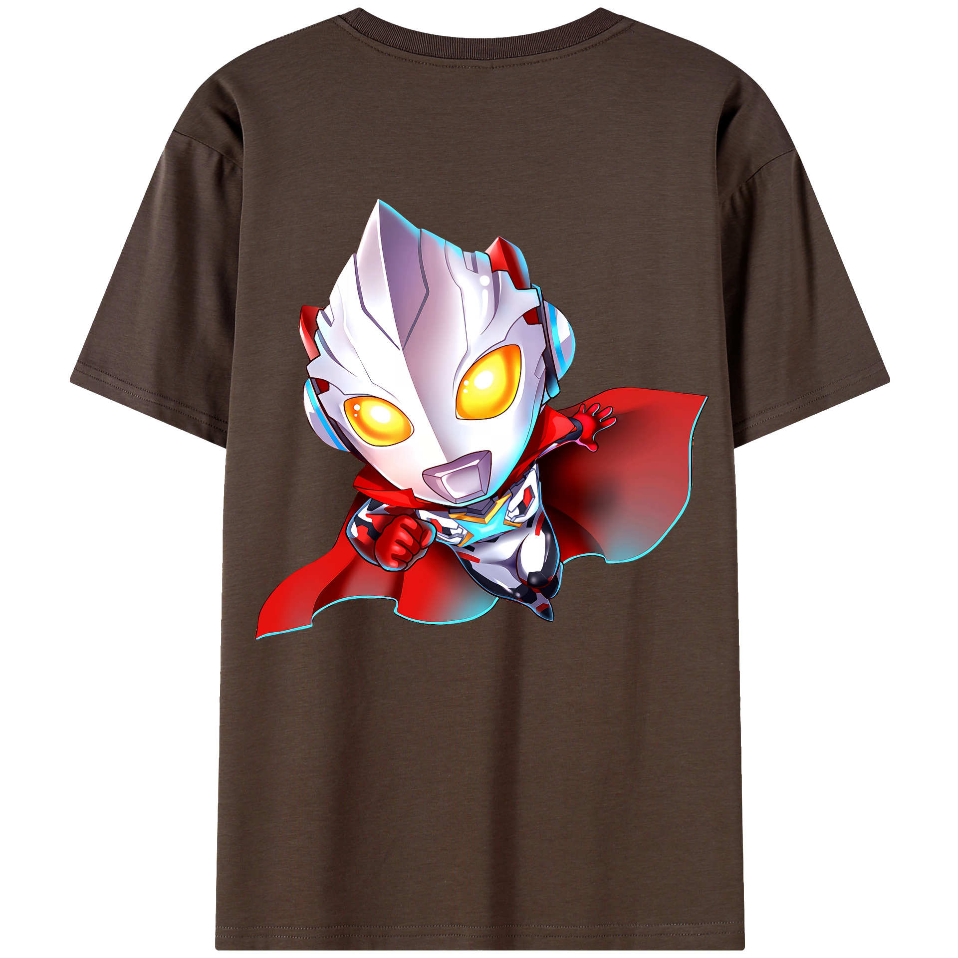 （画像用） ウルトラマン Ultraman 綿100％半袖Tシャツ（背面プリント）