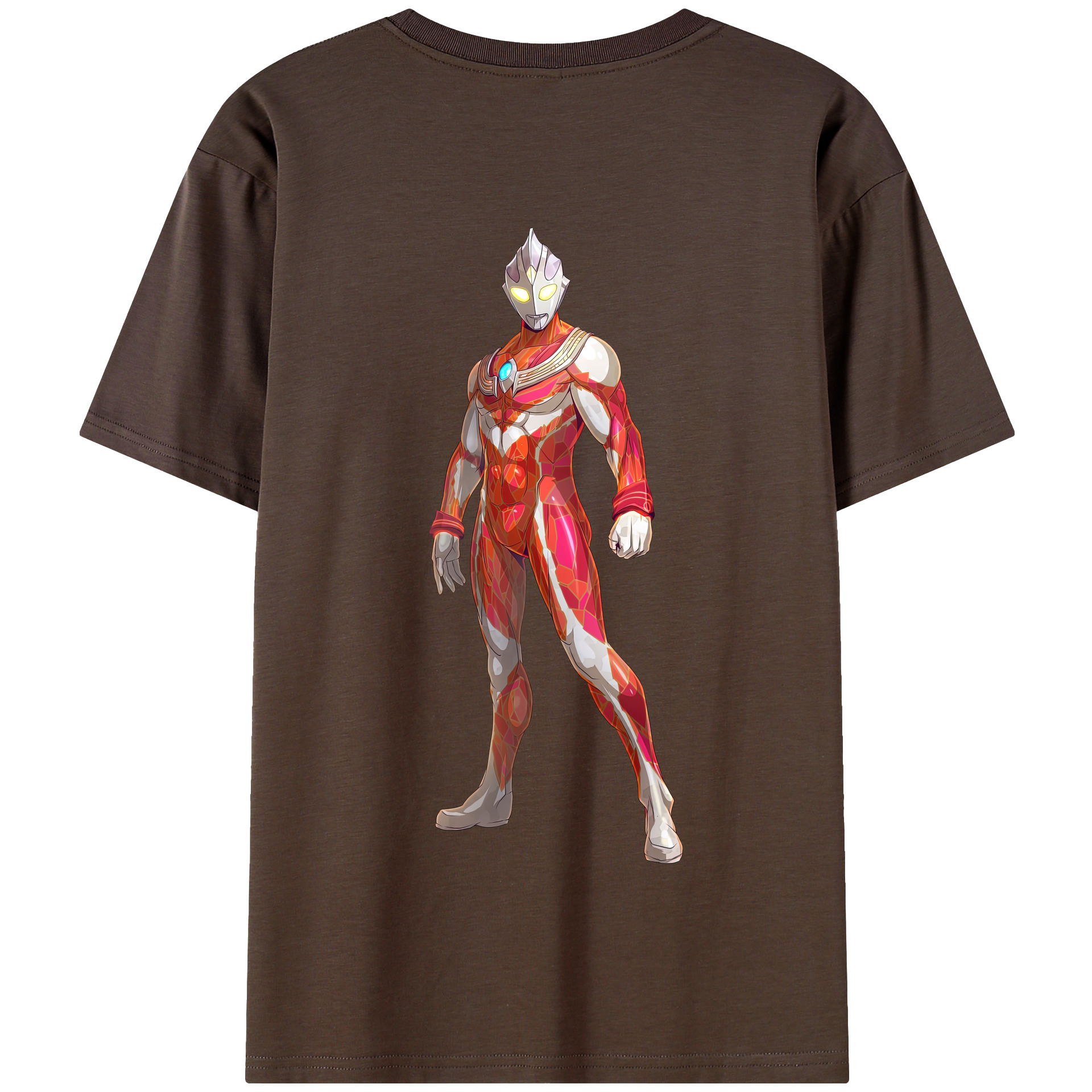 （画像用） ウルトラマン Ultraman 綿100％半袖Tシャツ（背面プリント）
