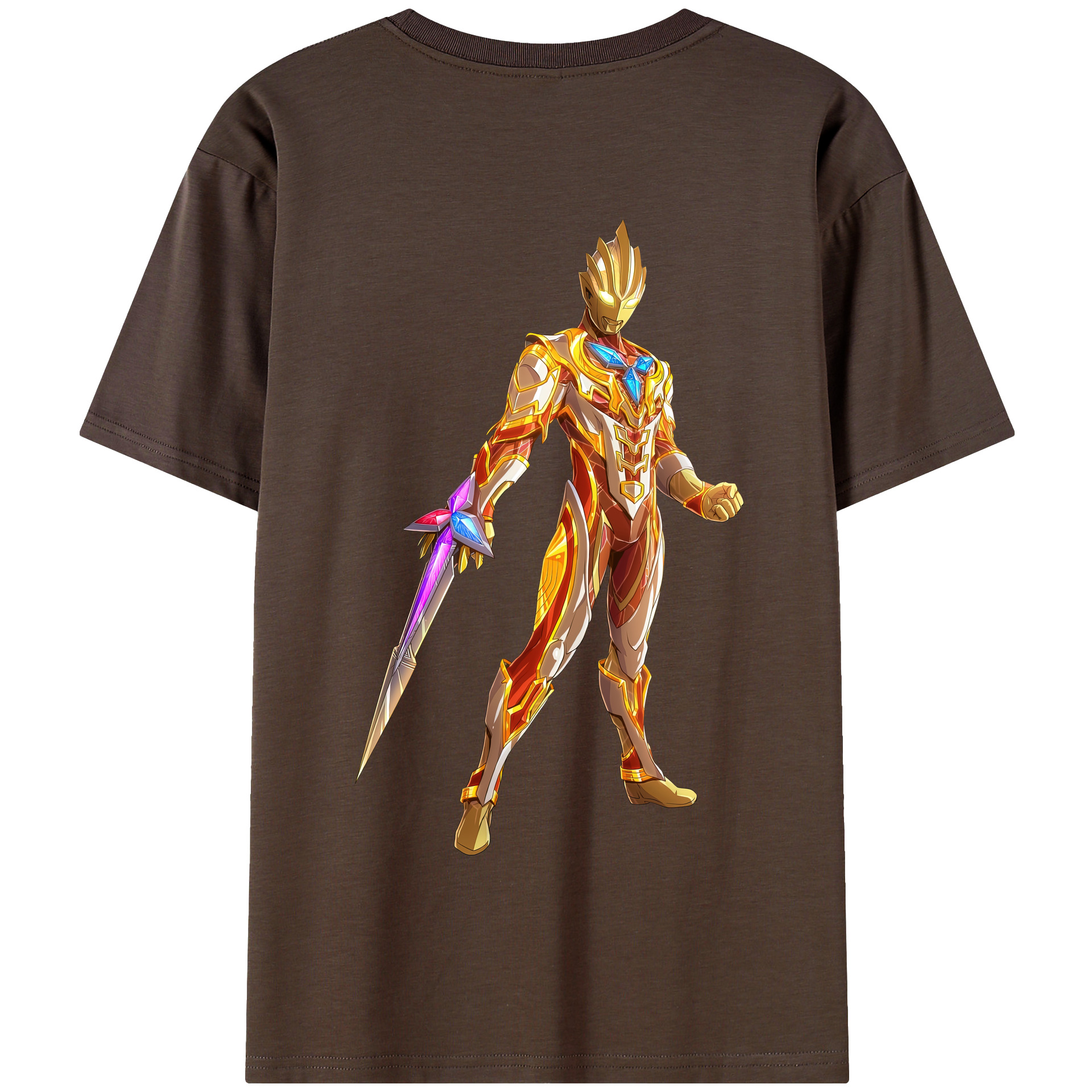 （画像用） ウルトラマン Ultraman 綿100％半袖Tシャツ（背面プリント）