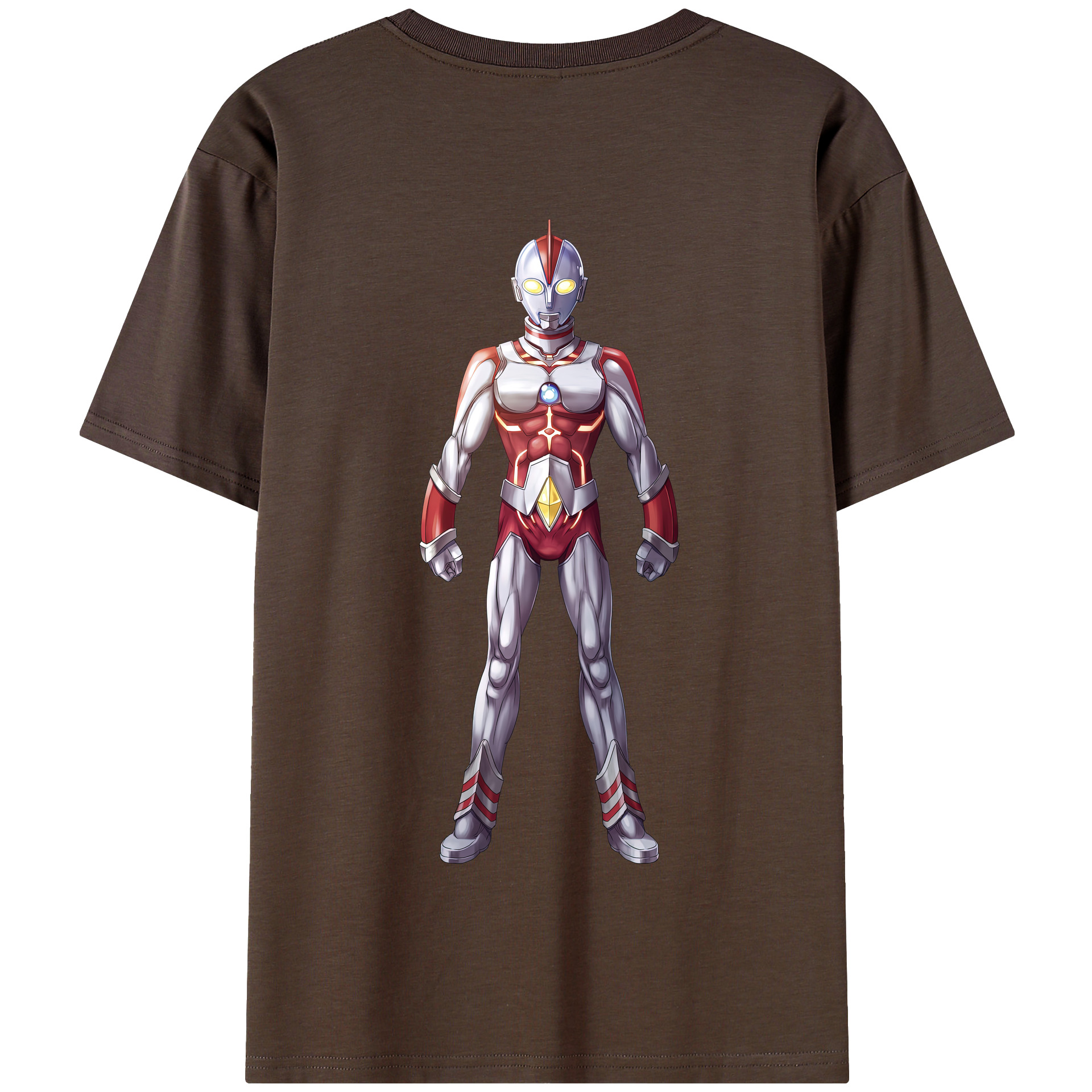 （画像用） ウルトラマン Ultraman 綿100％半袖Tシャツ（背面プリント）