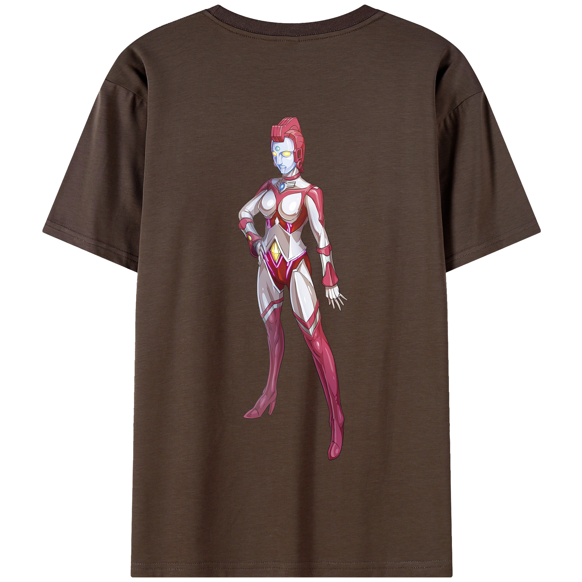 （画像用） ウルトラマン Ultraman 綿100％半袖Tシャツ（背面プリント）