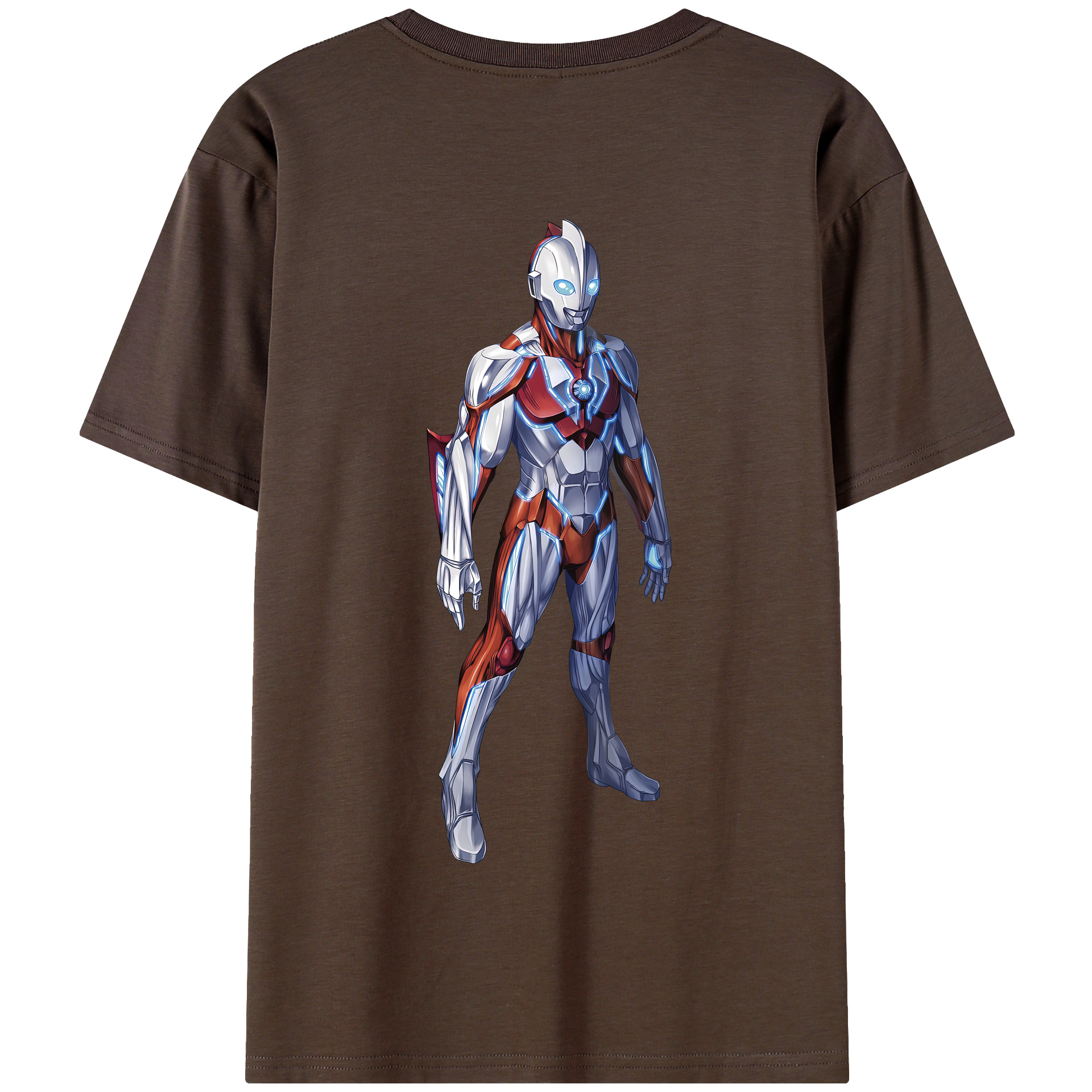 （画像用） ウルトラマン Ultraman 綿100％半袖Tシャツ（背面プリント）
