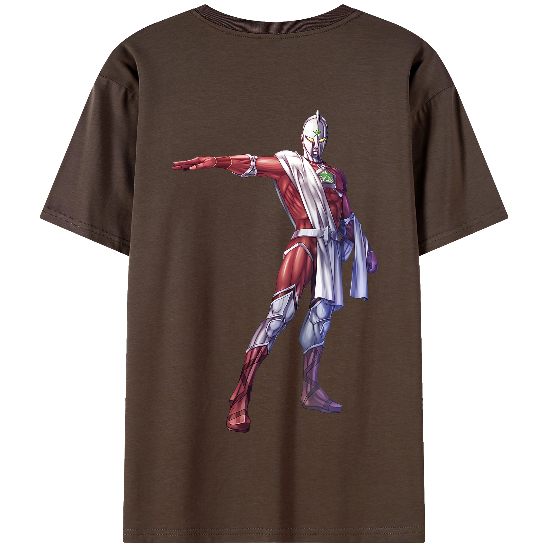 （画像用） ウルトラマン Ultraman 綿100％半袖Tシャツ（背面プリント）