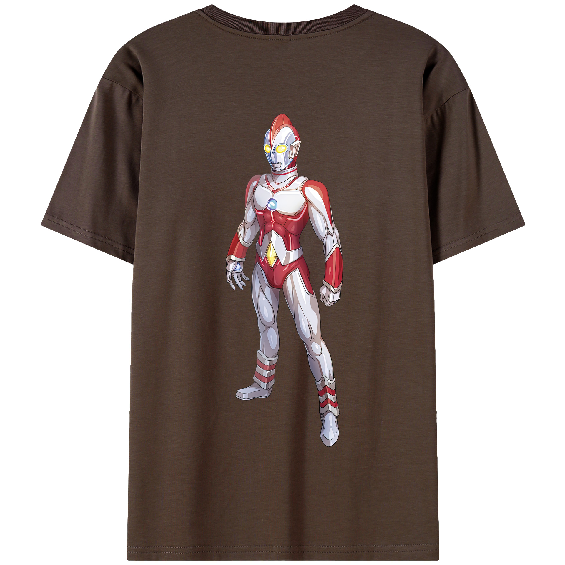 （画像用） ウルトラマン Ultraman 綿100％半袖Tシャツ（背面プリント）