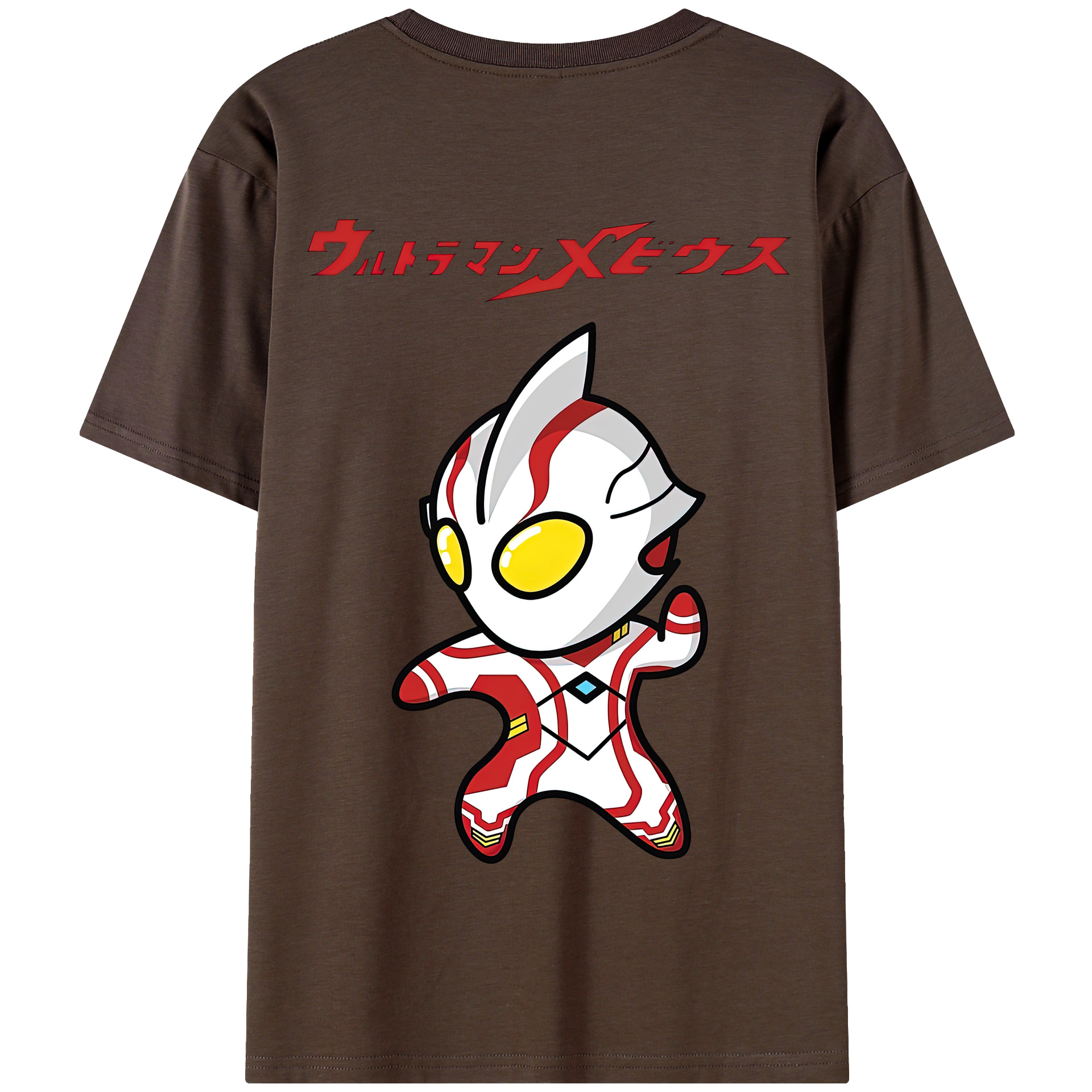 （画像用） ウルトラマン Ultraman 綿100％半袖Tシャツ（背面プリント）