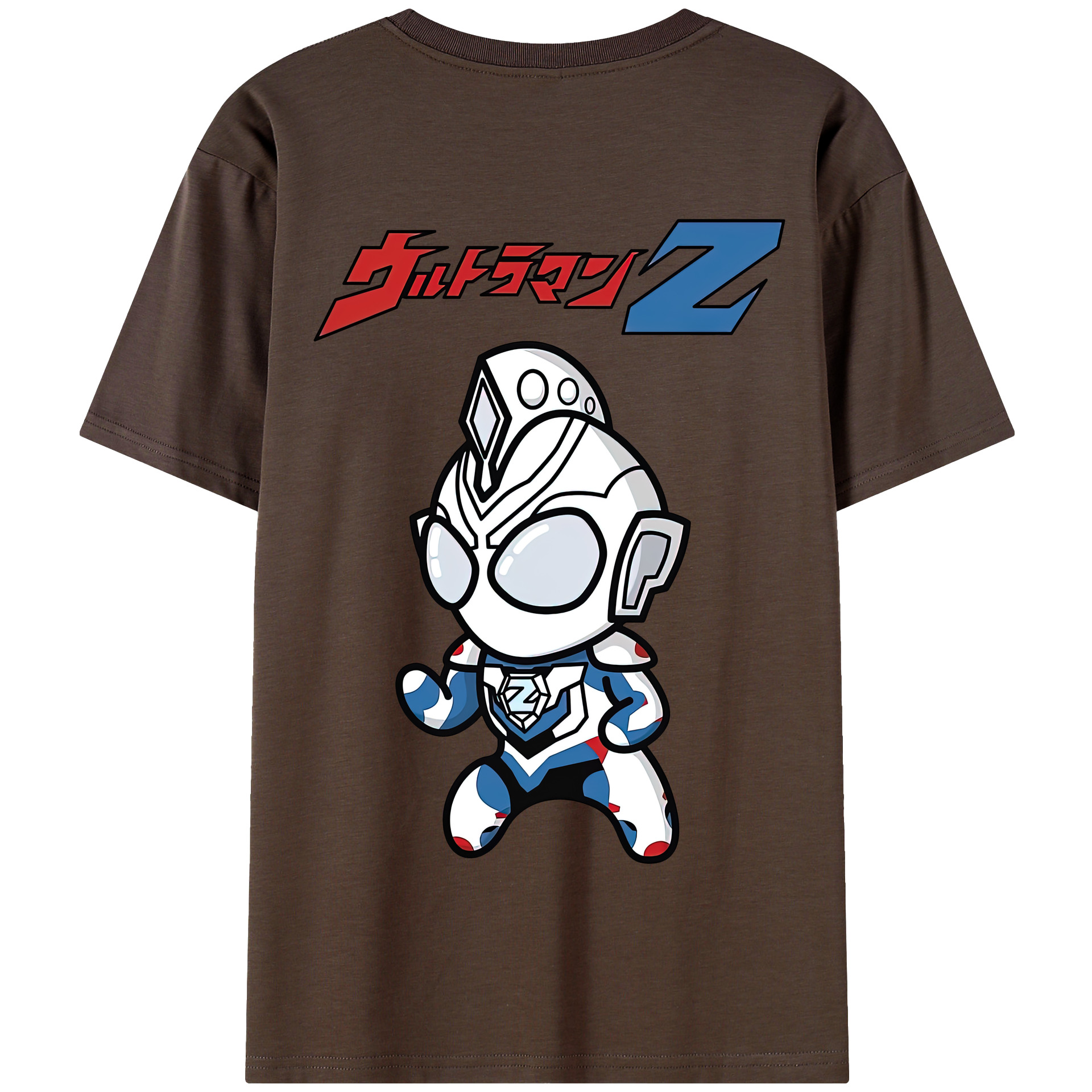 （画像用） ウルトラマン Ultraman 綿100％半袖Tシャツ（背面プリント）