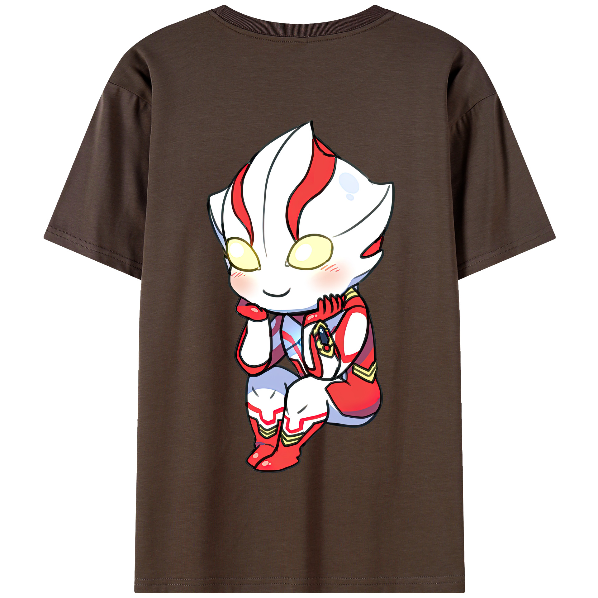 （画像用） ウルトラマン Ultraman 綿100％半袖Tシャツ（背面プリント）