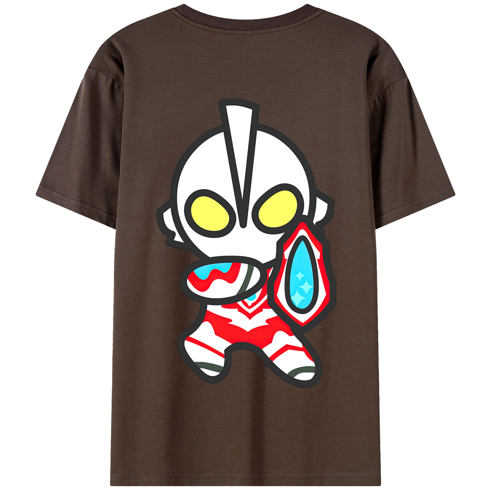 （画像用） ウルトラマン Ultraman 綿100％半袖Tシャツ（背面プリント）