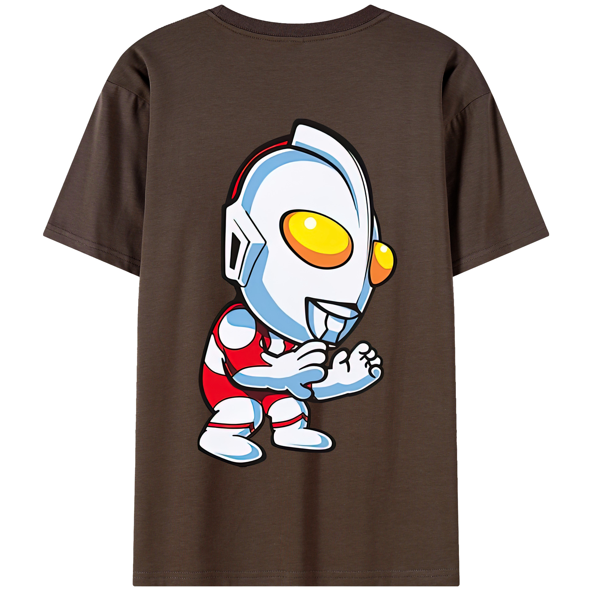 （画像用） ウルトラマン Ultraman 綿100％半袖Tシャツ（背面プリント）