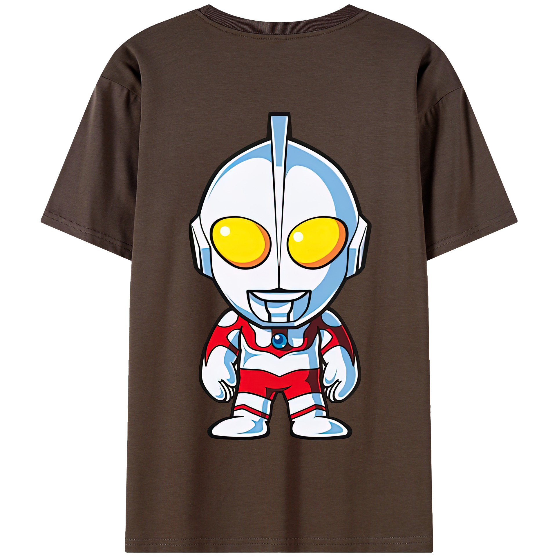 （画像用） ウルトラマン Ultraman 綿100％半袖Tシャツ（背面プリント）