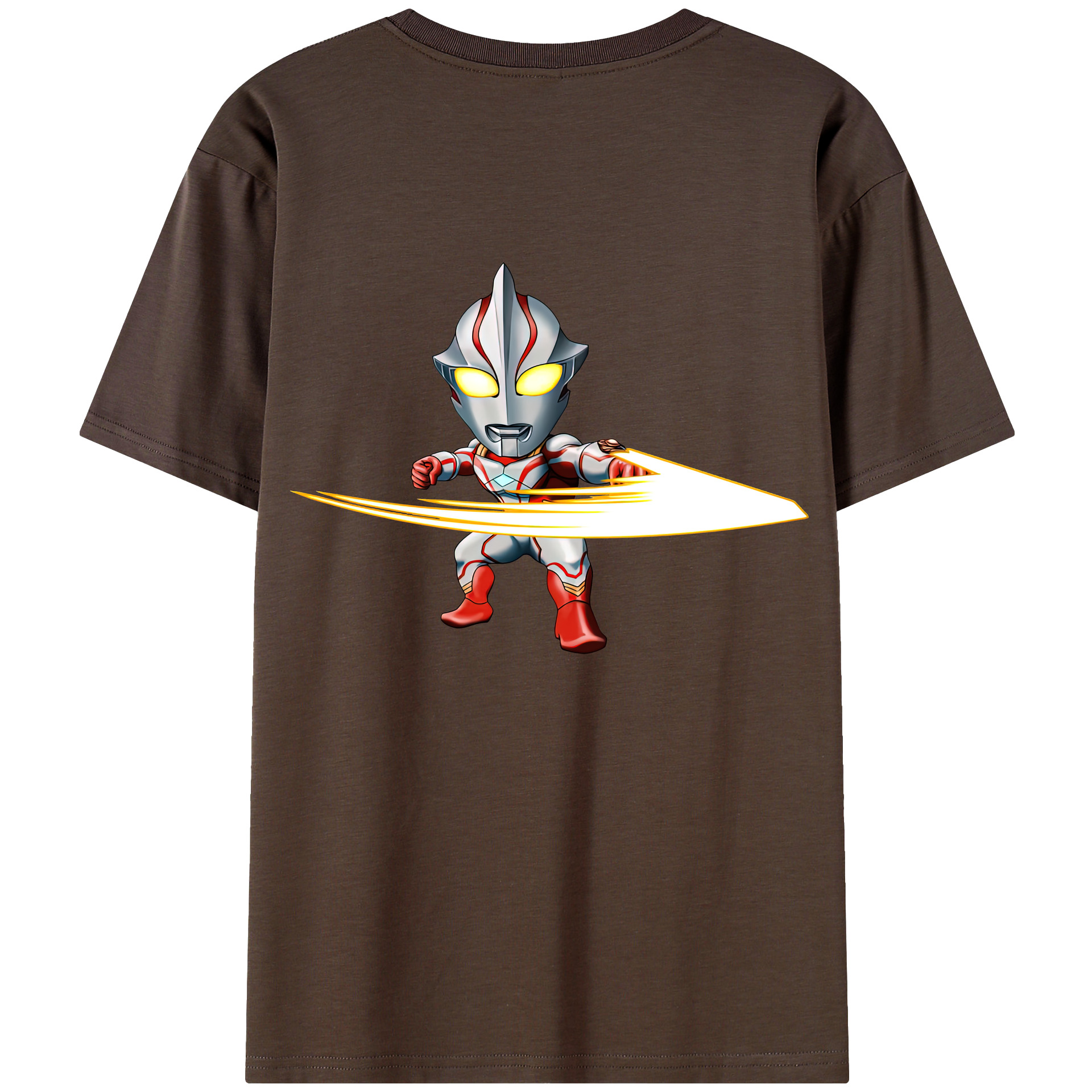 （画像用） ウルトラマン Ultraman 綿100％半袖Tシャツ（背面プリント）