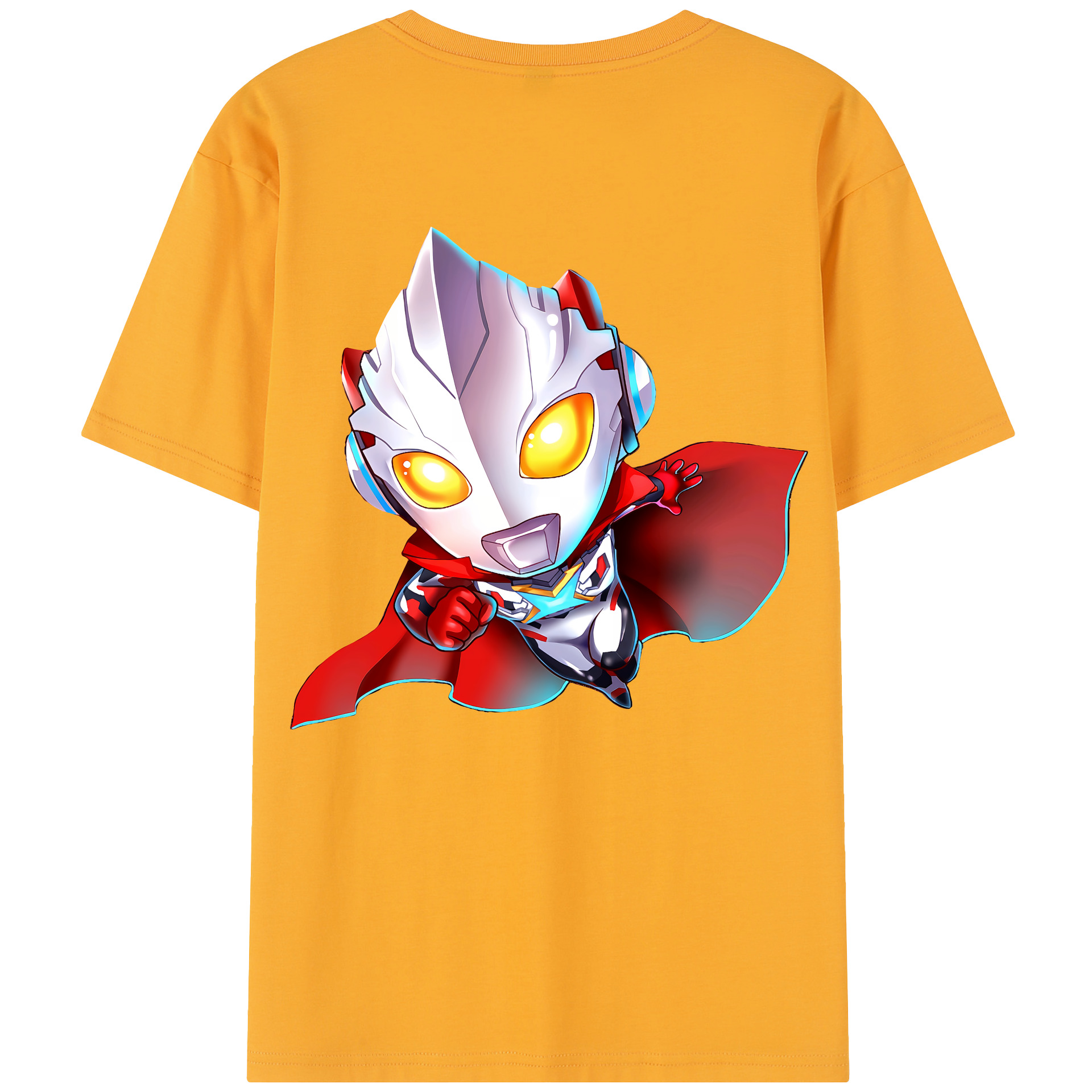 （画像用） ウルトラマン Ultraman 綿100％半袖Tシャツ（背面プリント）