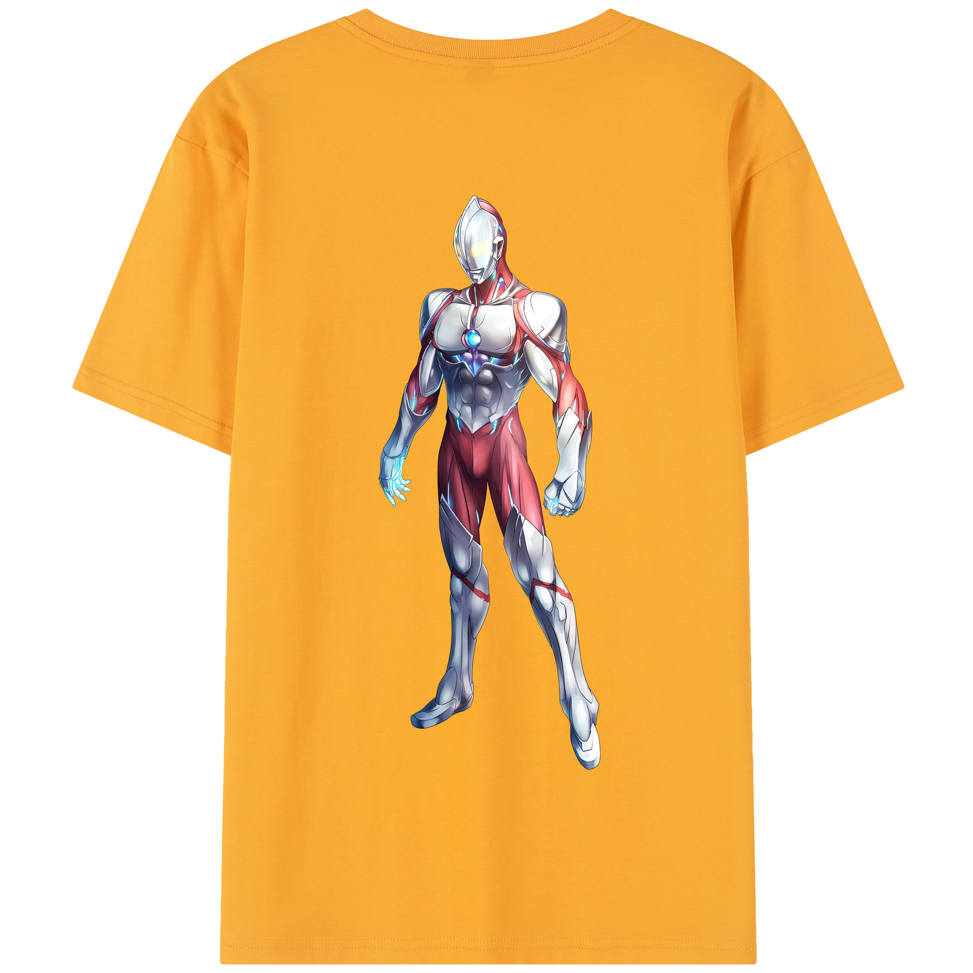 （画像用） ウルトラマン Ultraman 綿100％半袖Tシャツ（背面プリント）