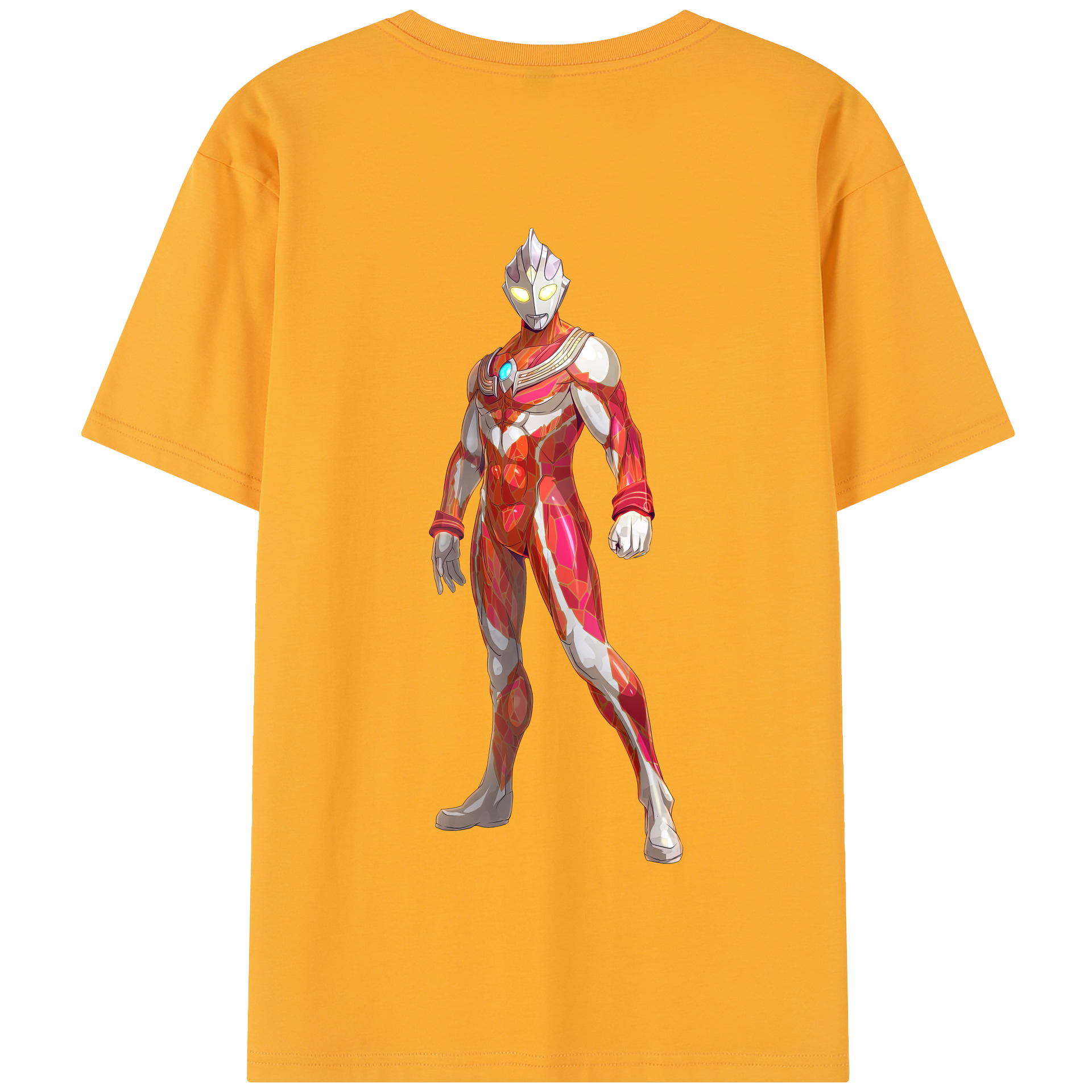 （画像用） ウルトラマン Ultraman 綿100％半袖Tシャツ（背面プリント）