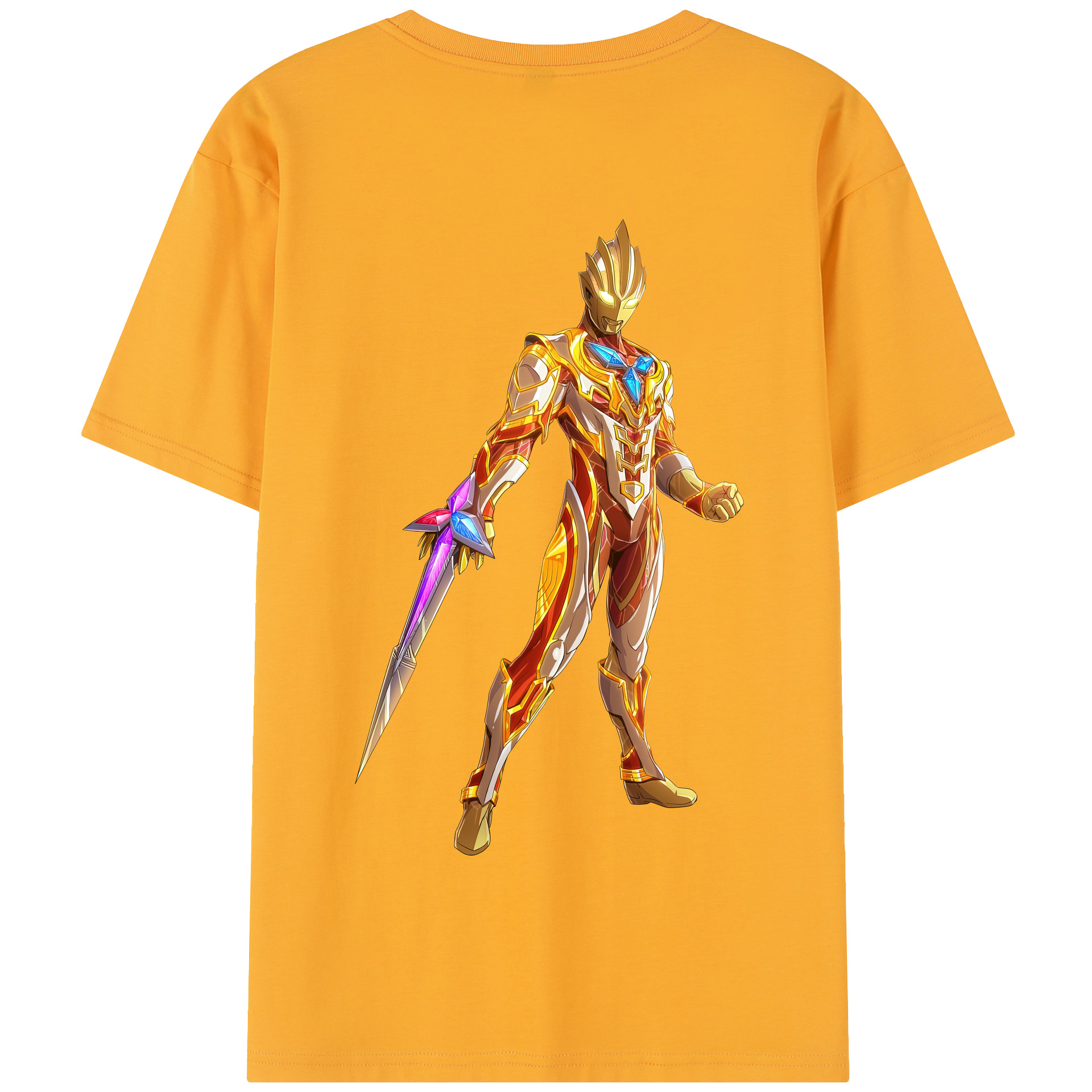 （画像用） ウルトラマン Ultraman 綿100％半袖Tシャツ（背面プリント）