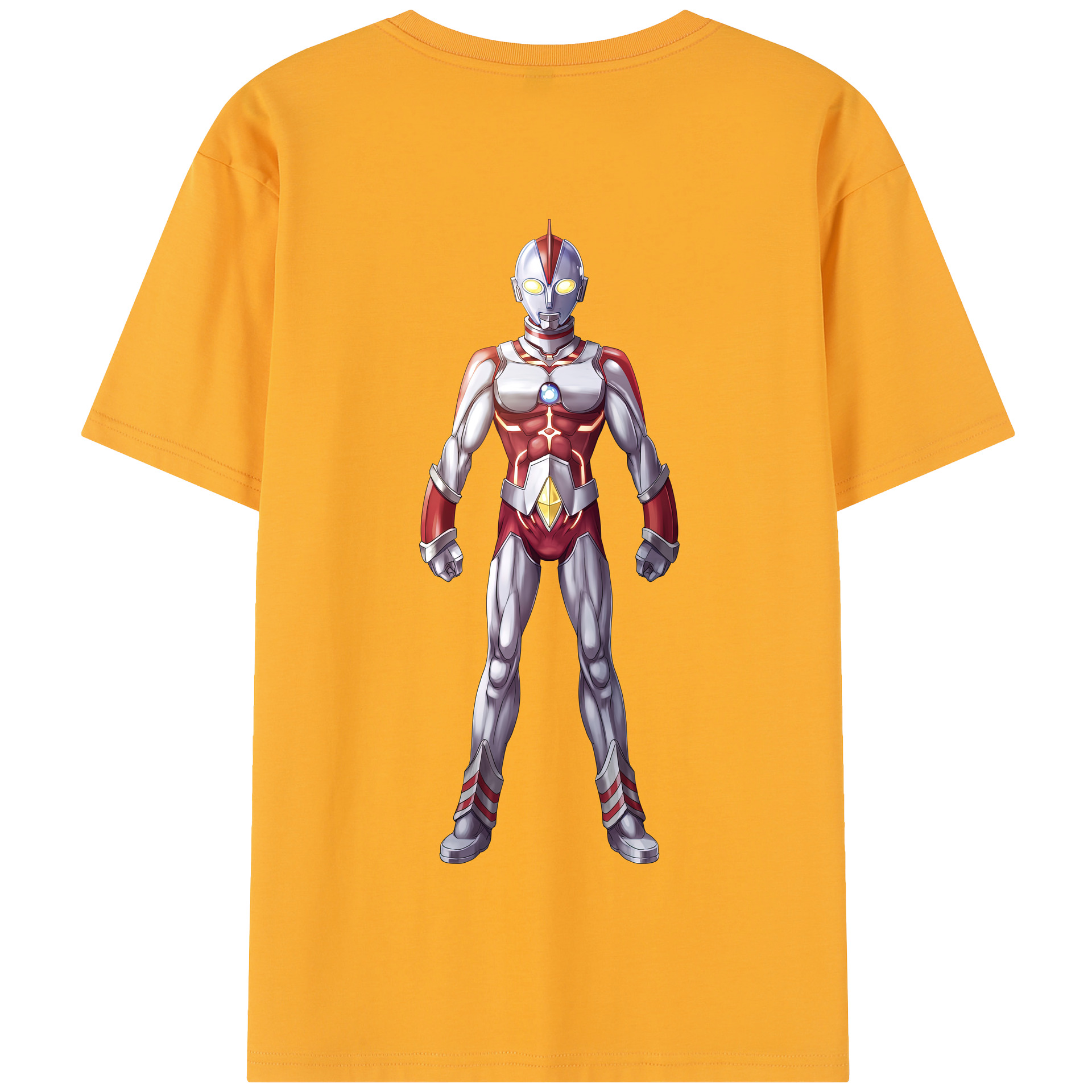 （画像用） ウルトラマン Ultraman 綿100％半袖Tシャツ（背面プリント）