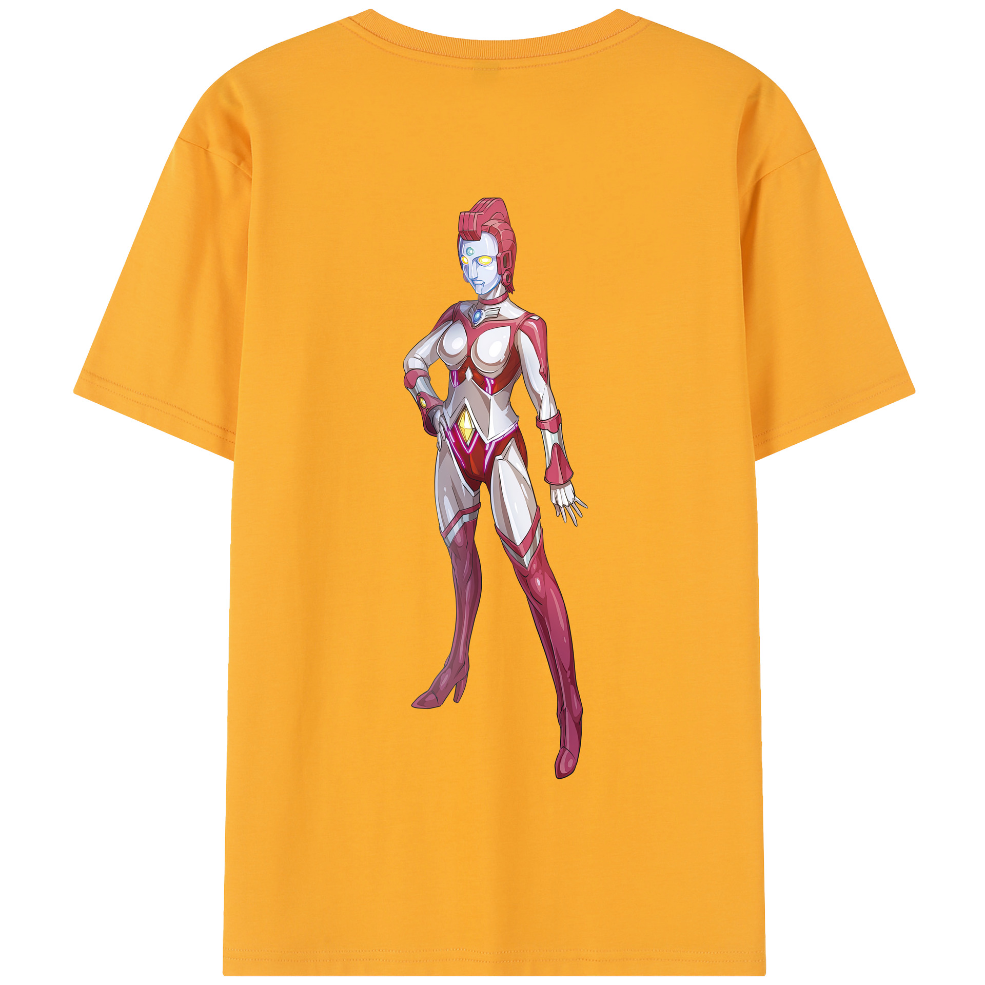 （画像用） ウルトラマン Ultraman 綿100％半袖Tシャツ（背面プリント）