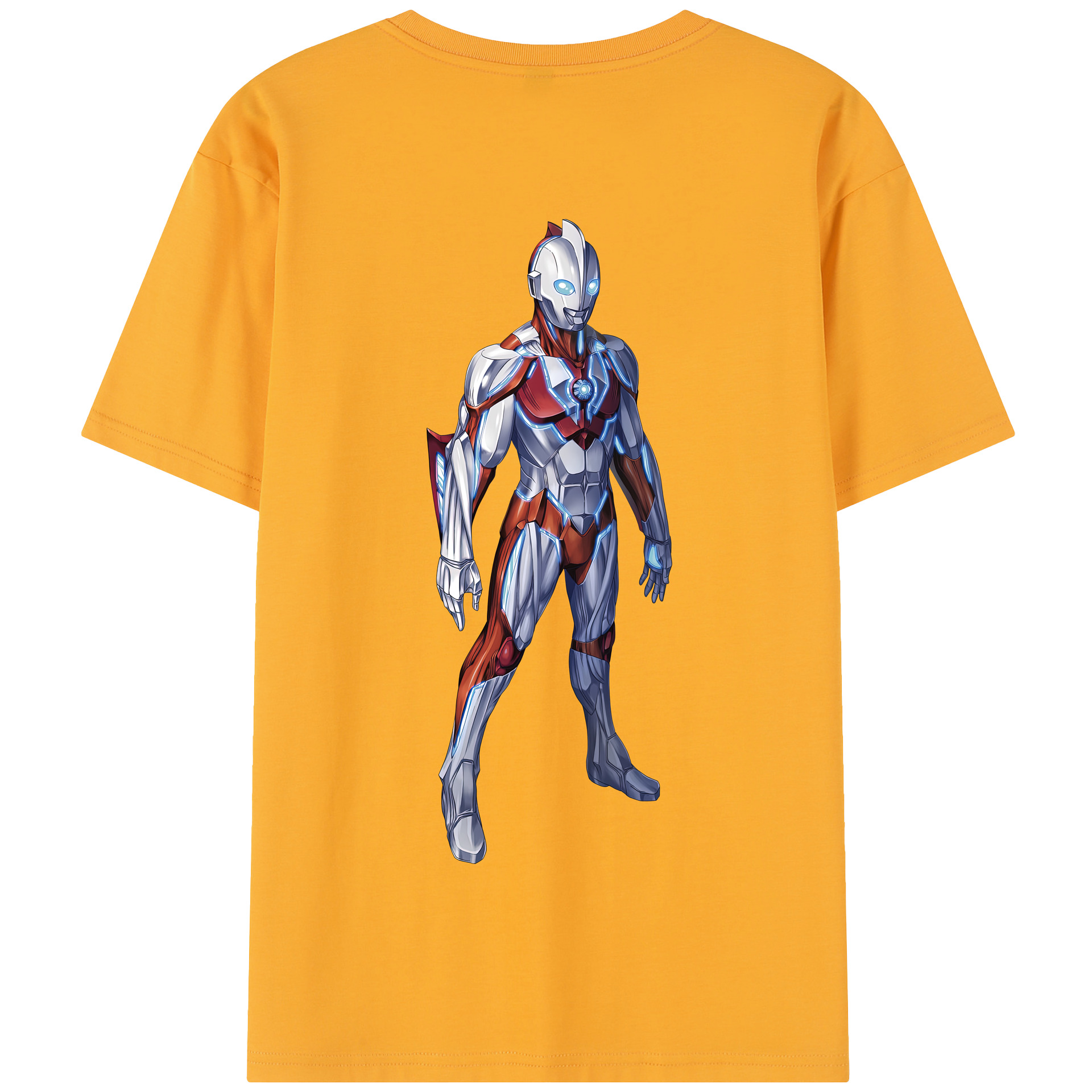 （画像用） ウルトラマン Ultraman 綿100％半袖Tシャツ（背面プリント）