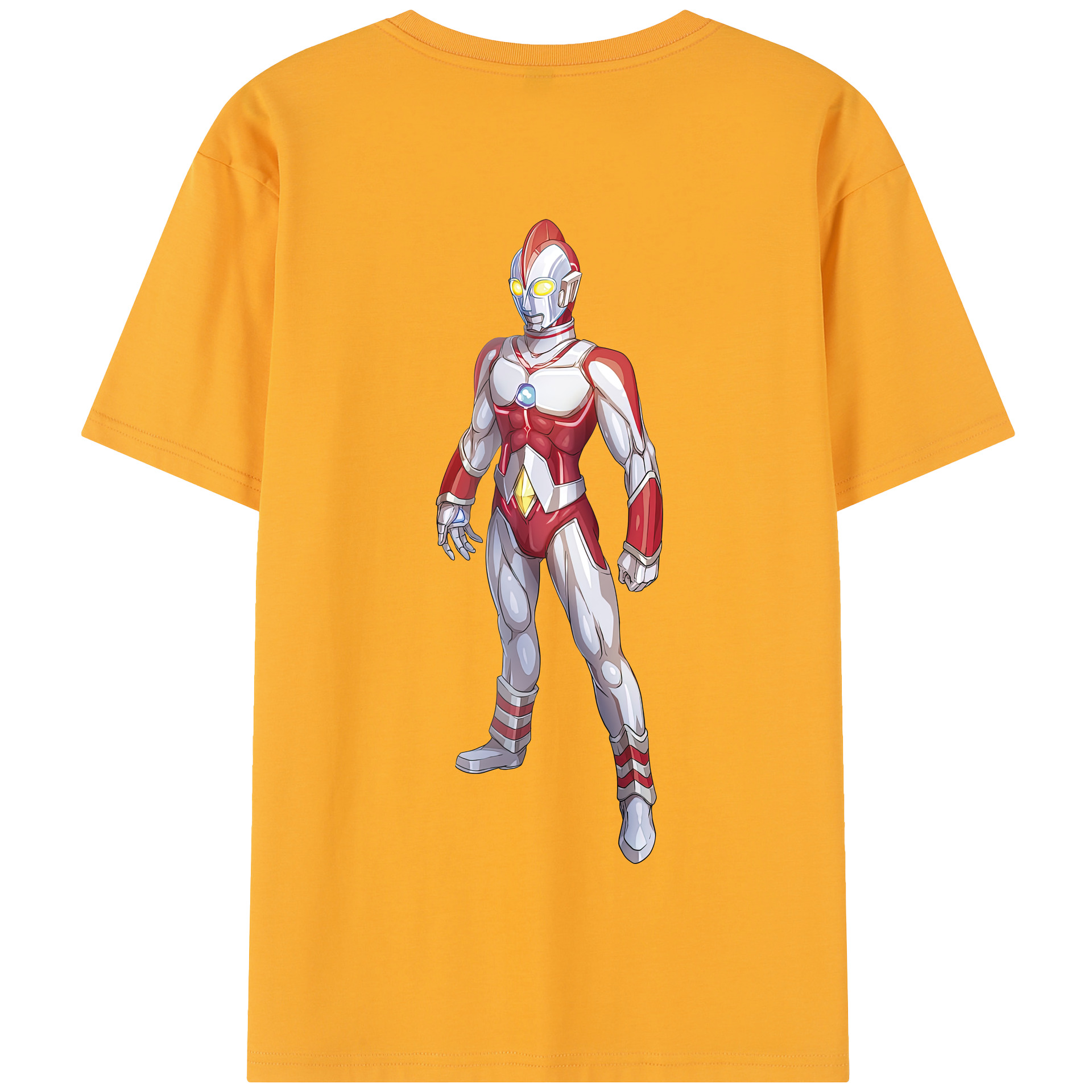 （画像用） ウルトラマン Ultraman 綿100％半袖Tシャツ（背面プリント）