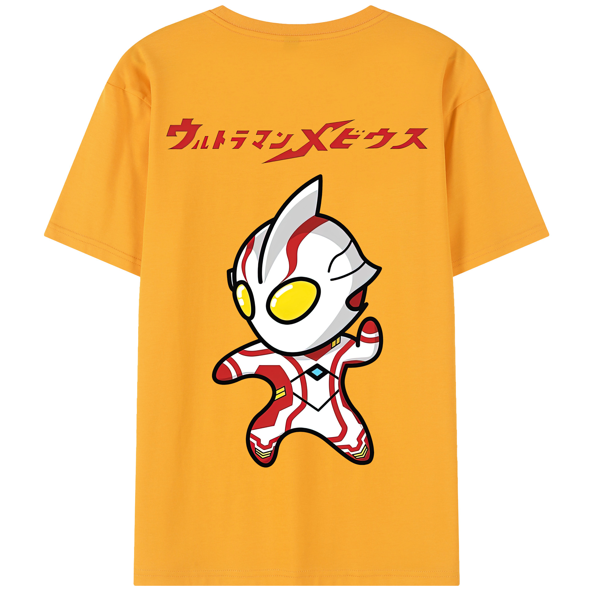 （画像用） ウルトラマン Ultraman 綿100％半袖Tシャツ（背面プリント）