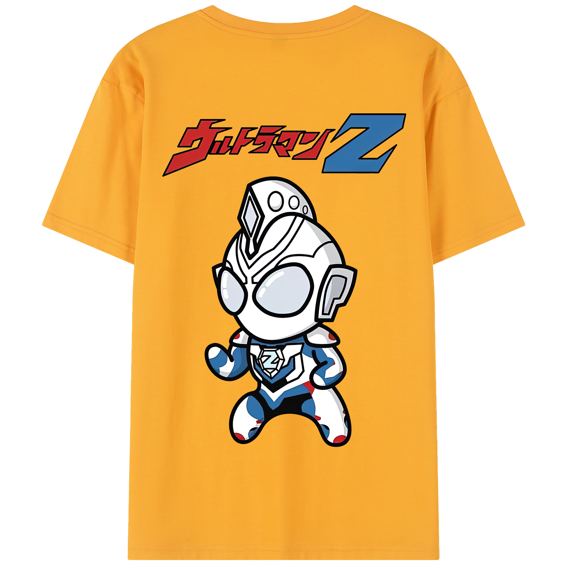 （画像用） ウルトラマン Ultraman 綿100％半袖Tシャツ（背面プリント）