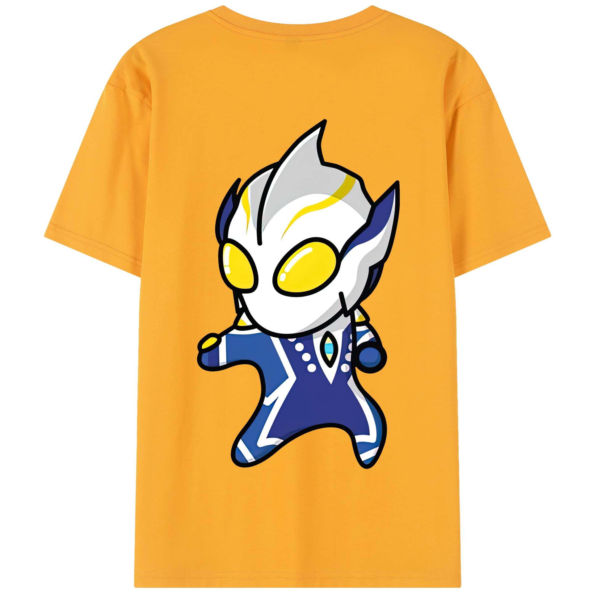 （画像用） ウルトラマン Ultraman 綿100％半袖Tシャツ（背面プリント）