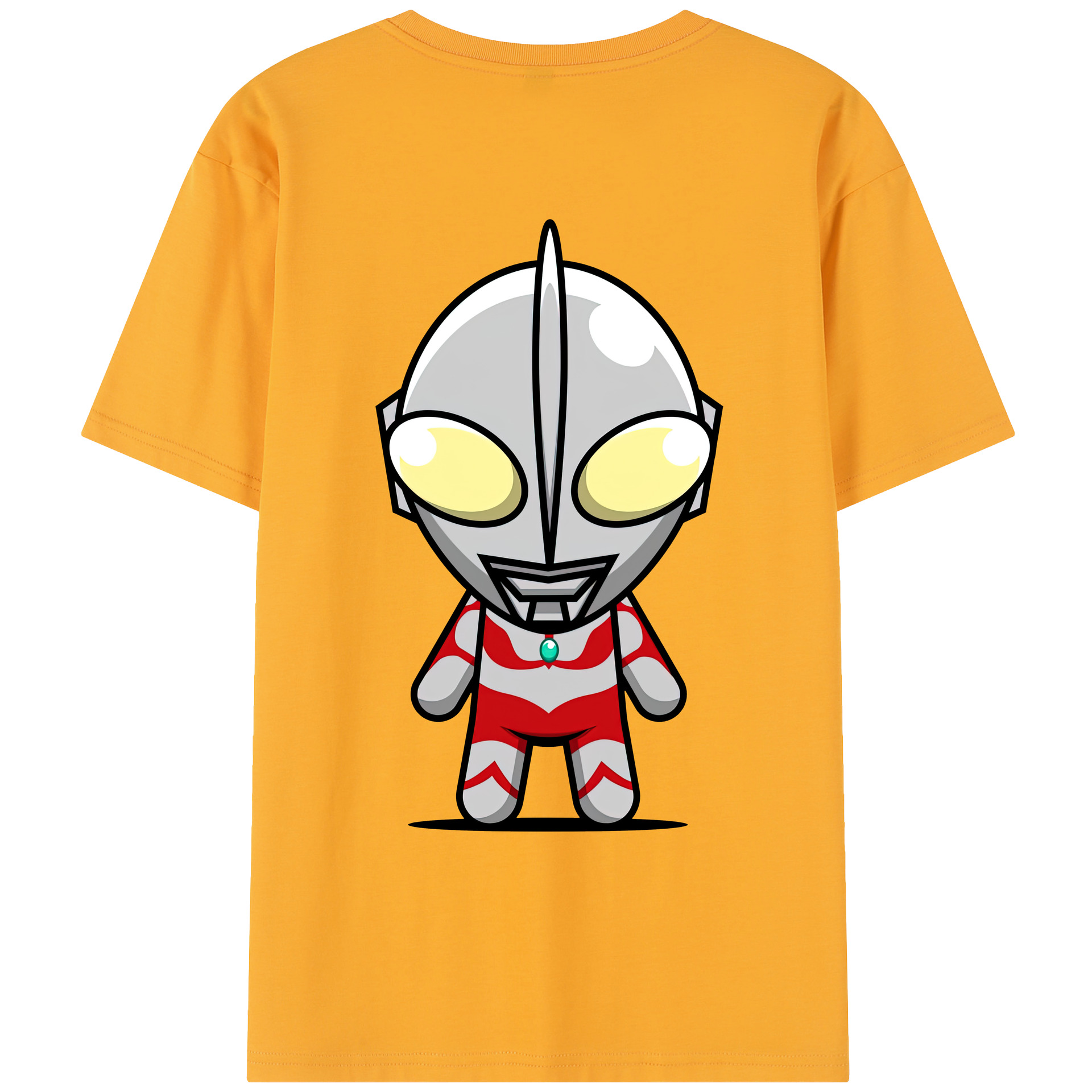 （画像用） ウルトラマン Ultraman 綿100％半袖Tシャツ（背面プリント）