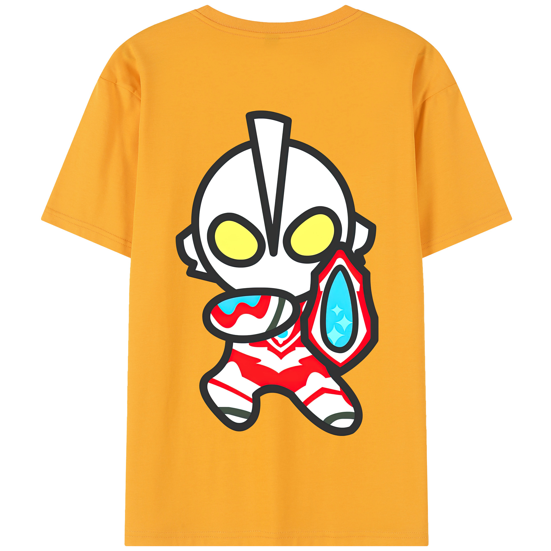 （画像用） ウルトラマン Ultraman 綿100％半袖Tシャツ（背面プリント）