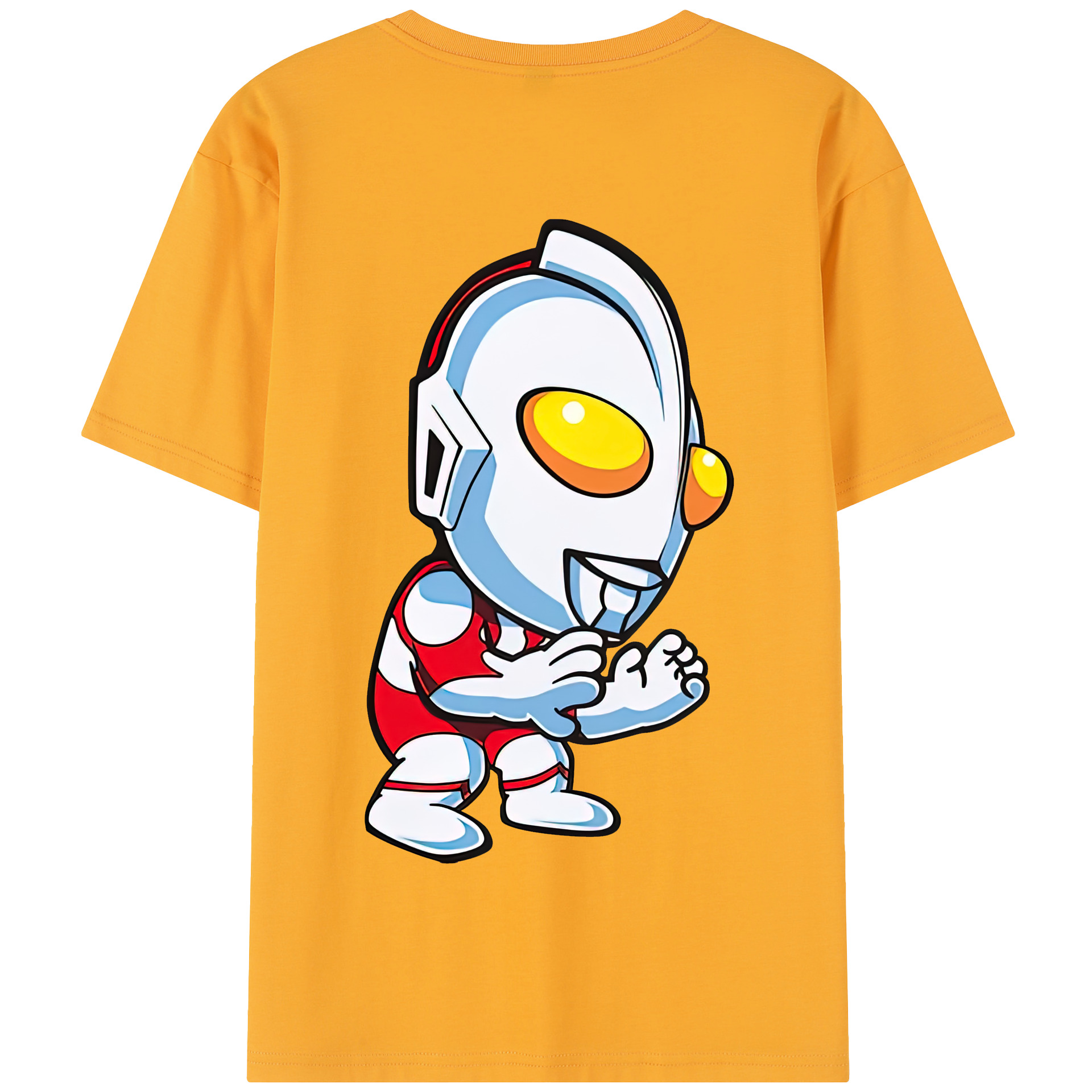 （画像用） ウルトラマン Ultraman 綿100％半袖Tシャツ（背面プリント）