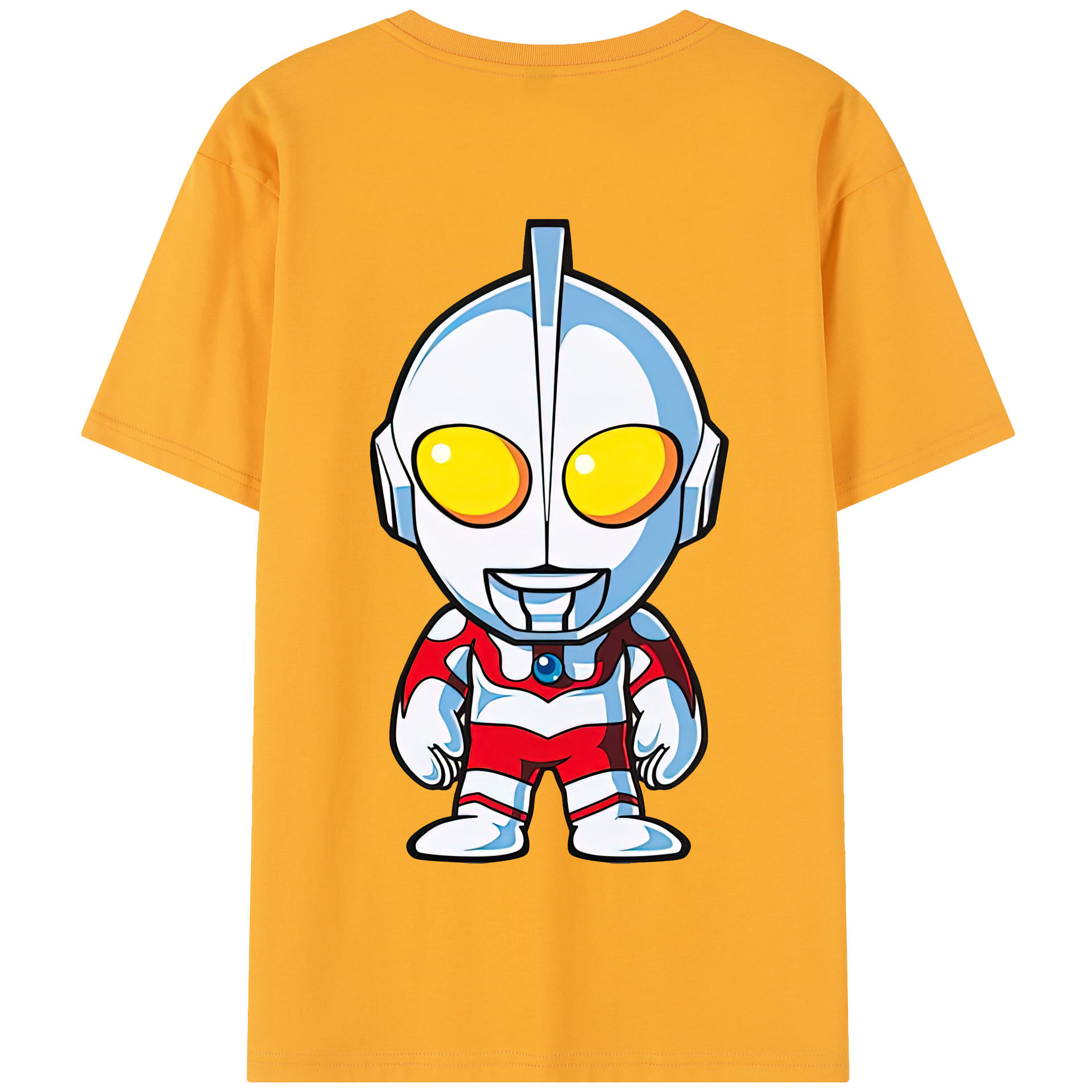 （画像用） ウルトラマン Ultraman 綿100％半袖Tシャツ（背面プリント）