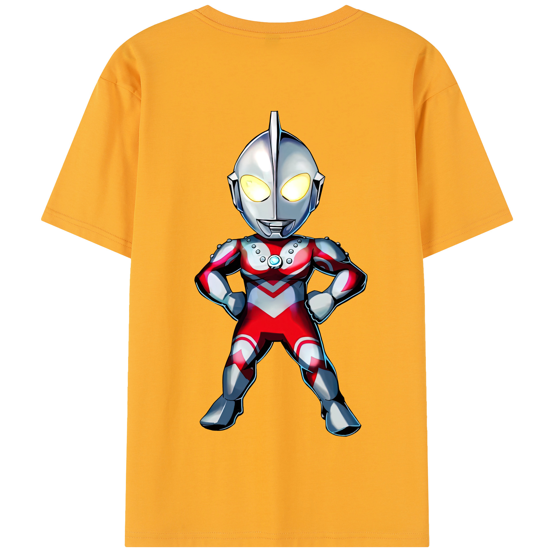 （画像用） ウルトラマン Ultraman 綿100％半袖Tシャツ（背面プリント）