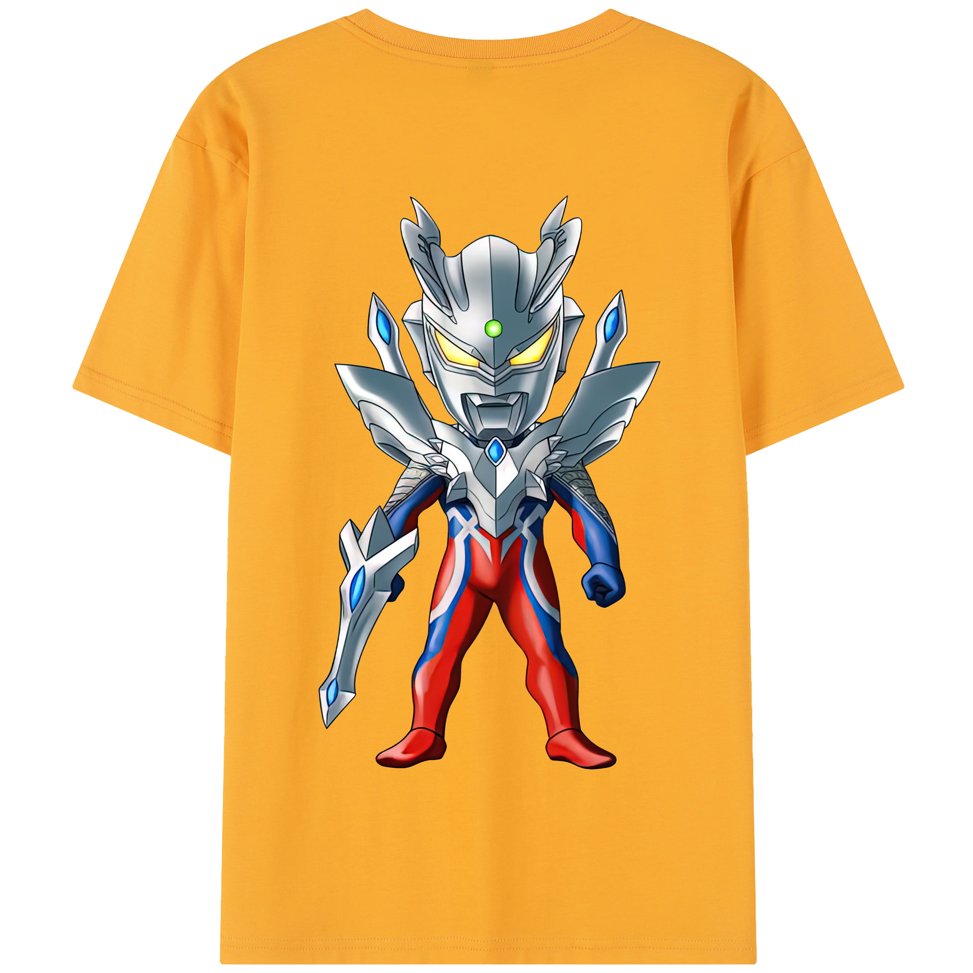 （画像用） ウルトラマン Ultraman 綿100％半袖Tシャツ（背面プリント）