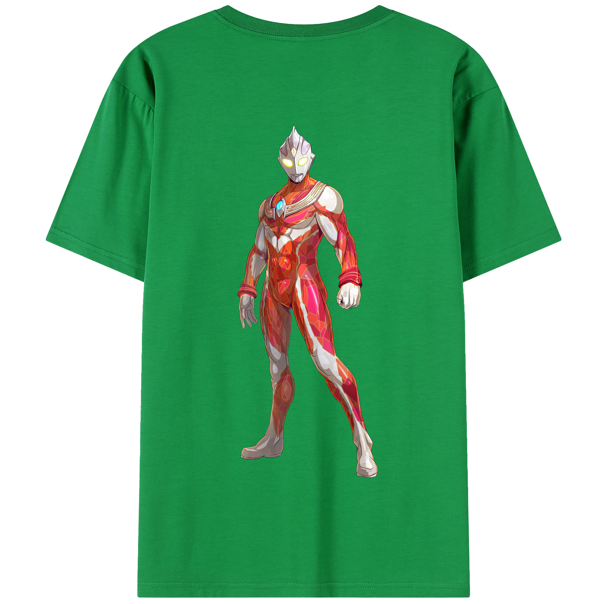 （画像用） ウルトラマン Ultraman 綿100％半袖Tシャツ（背面プリント）