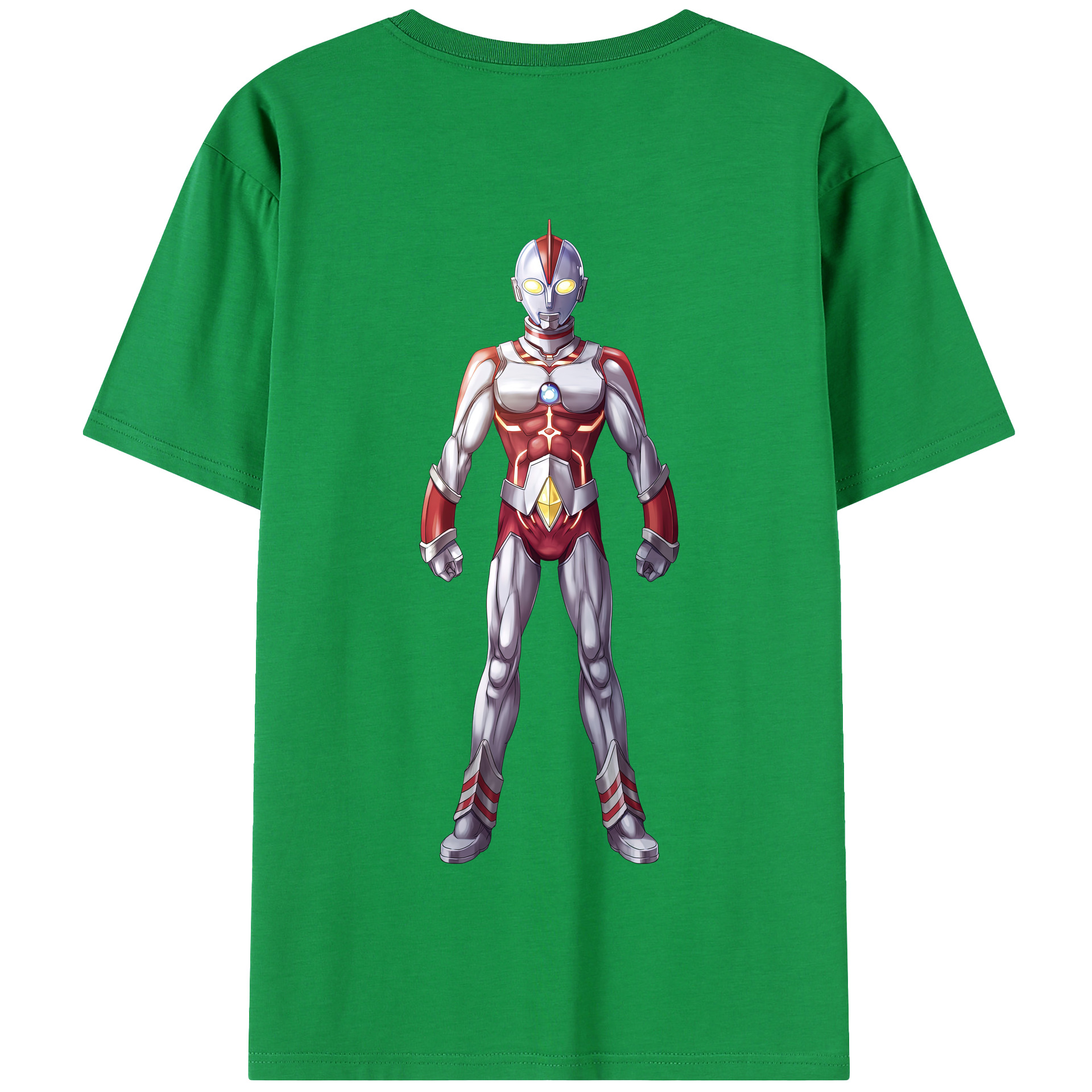 （画像用） ウルトラマン Ultraman 綿100％半袖Tシャツ（背面プリント）