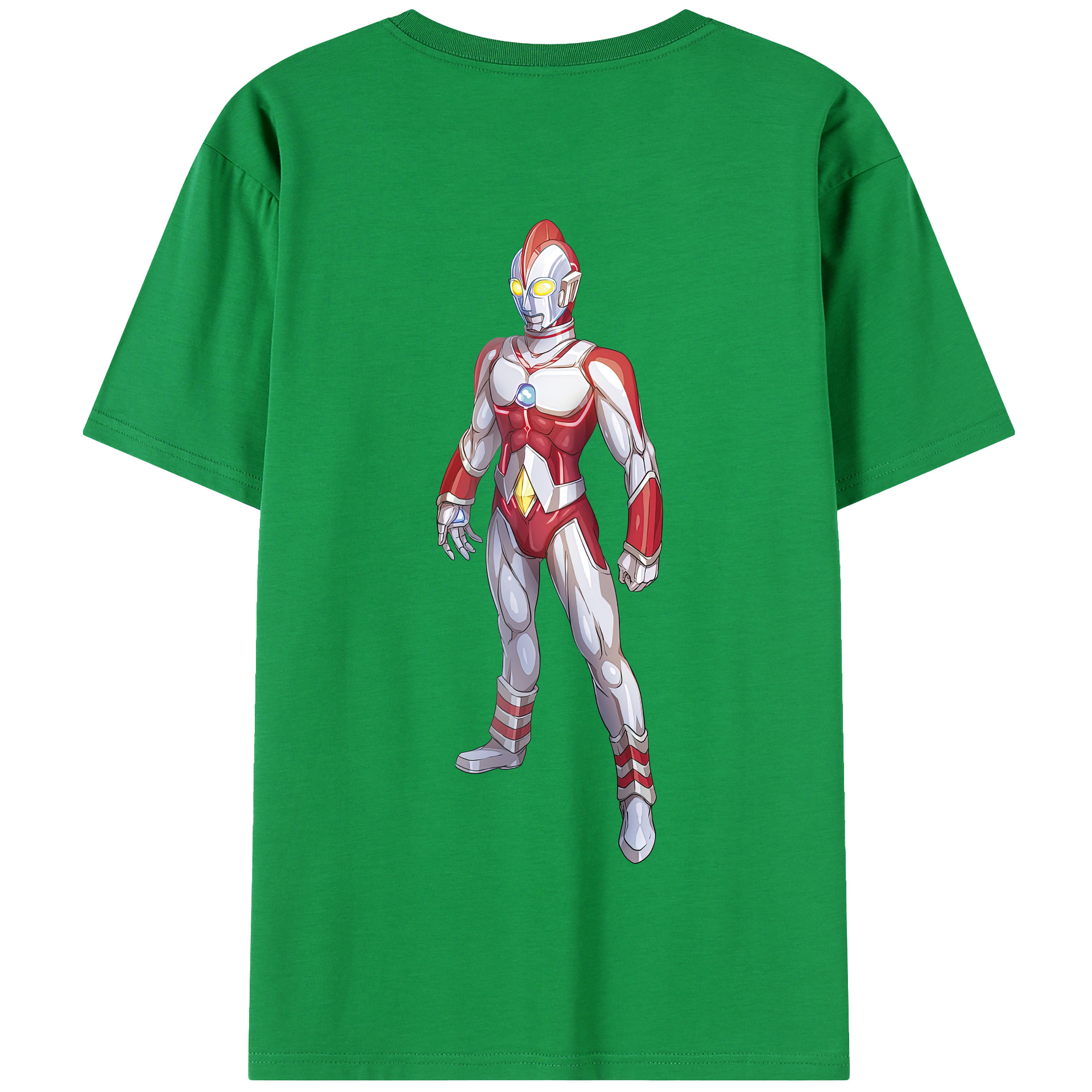 （画像用） ウルトラマン Ultraman 綿100％半袖Tシャツ（背面プリント）