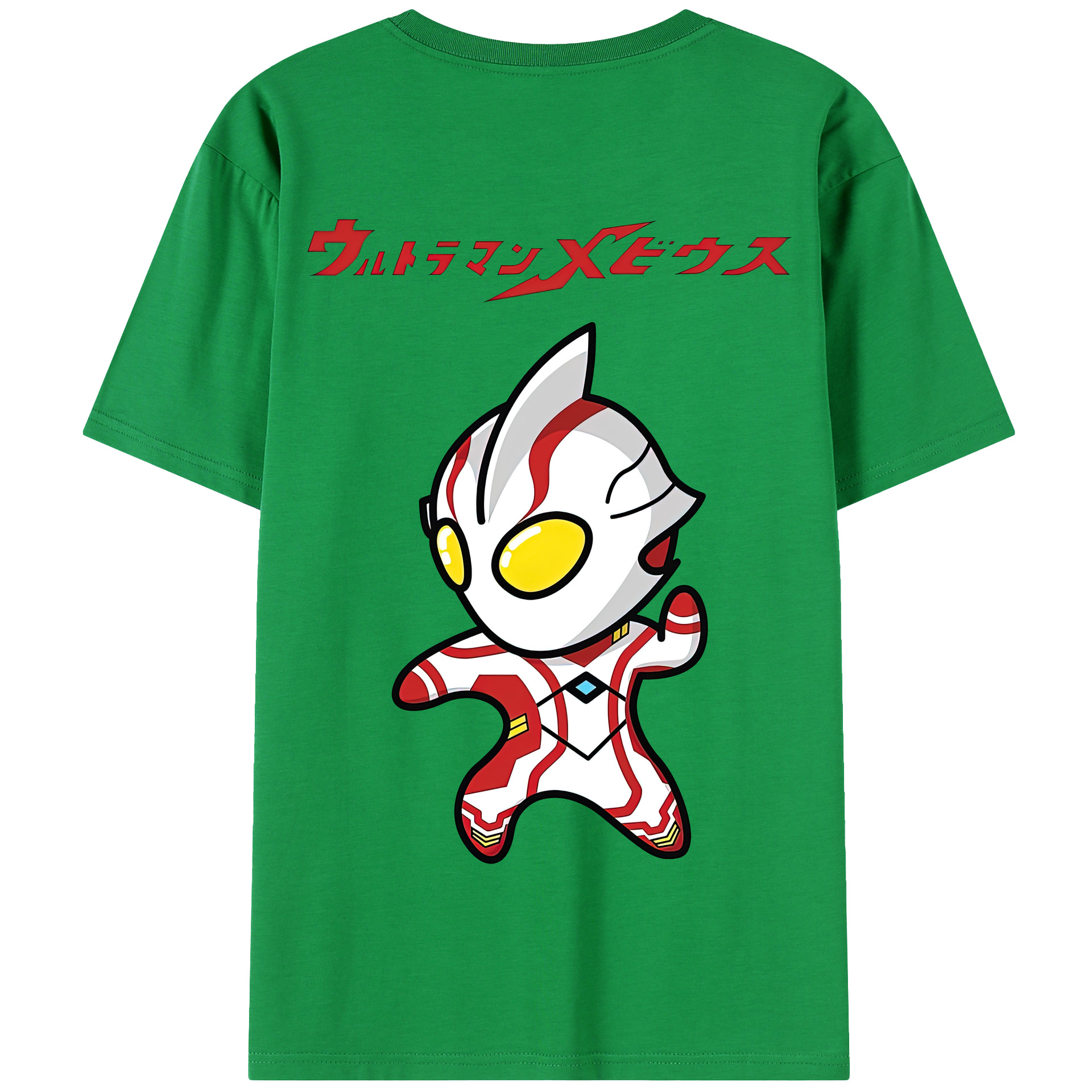 （画像用） ウルトラマン Ultraman 綿100％半袖Tシャツ（背面プリント）