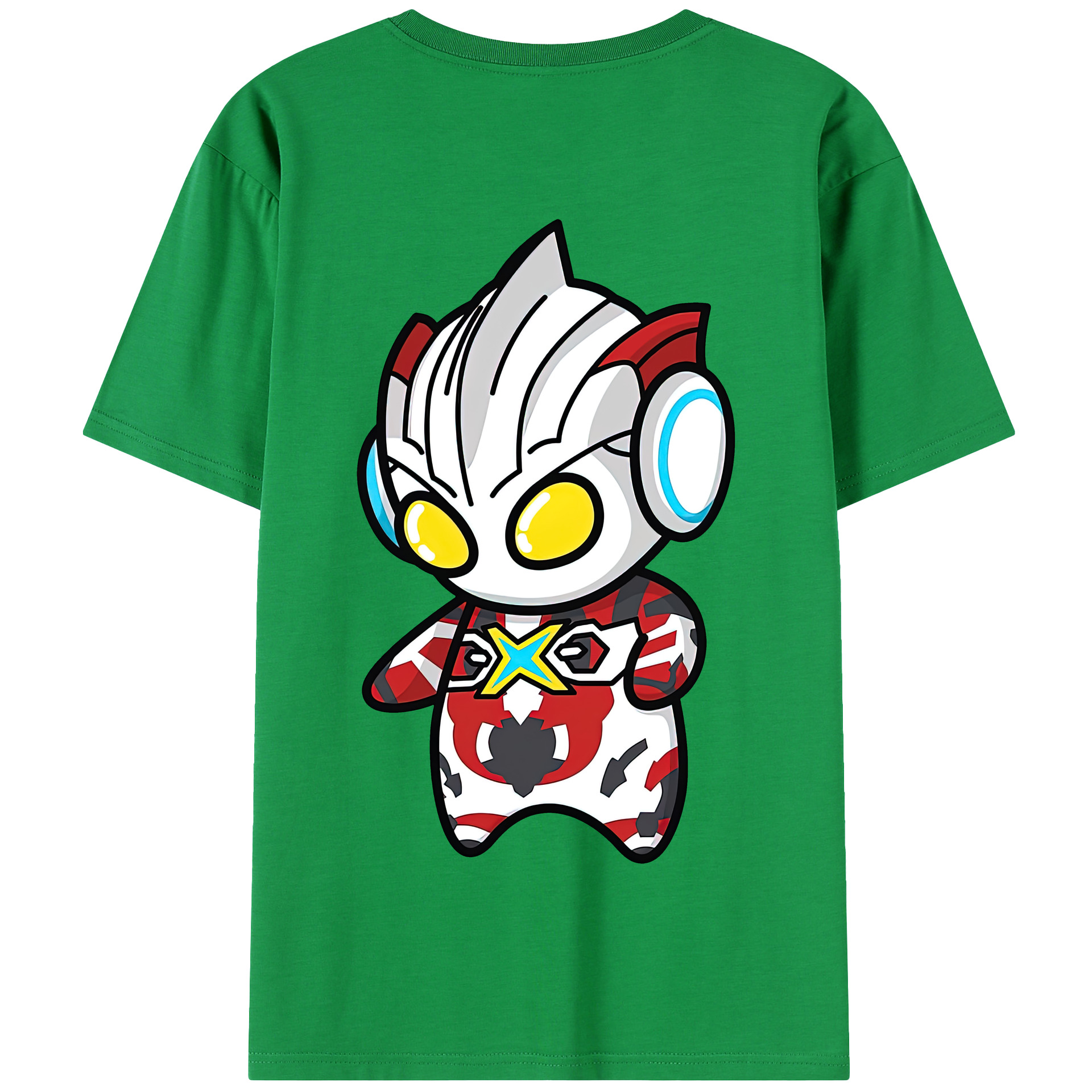 （画像用） ウルトラマン Ultraman 綿100％半袖Tシャツ（背面プリント）